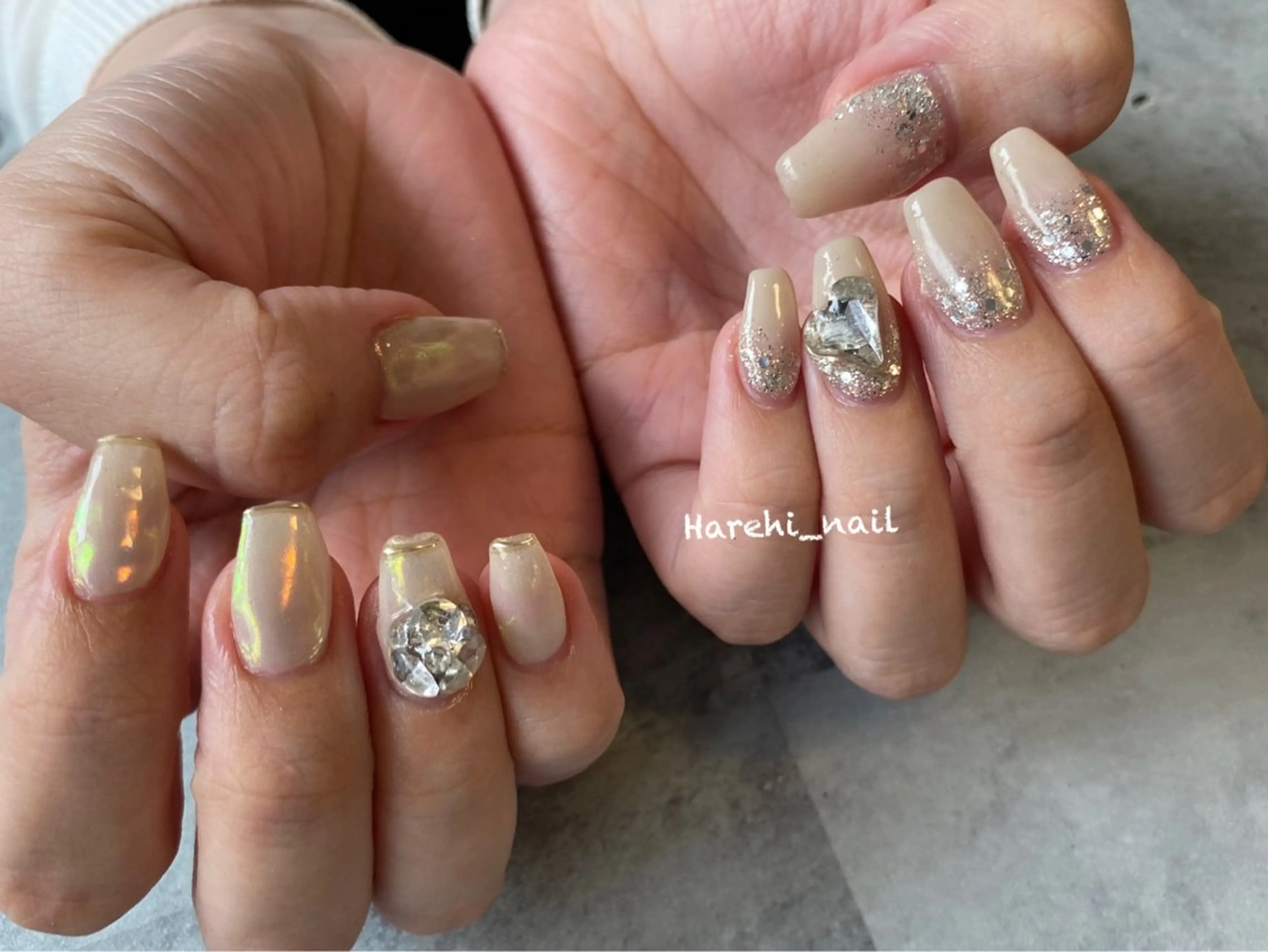 ネイル ハンドネイル Harehi_ nailのネイルデザイン