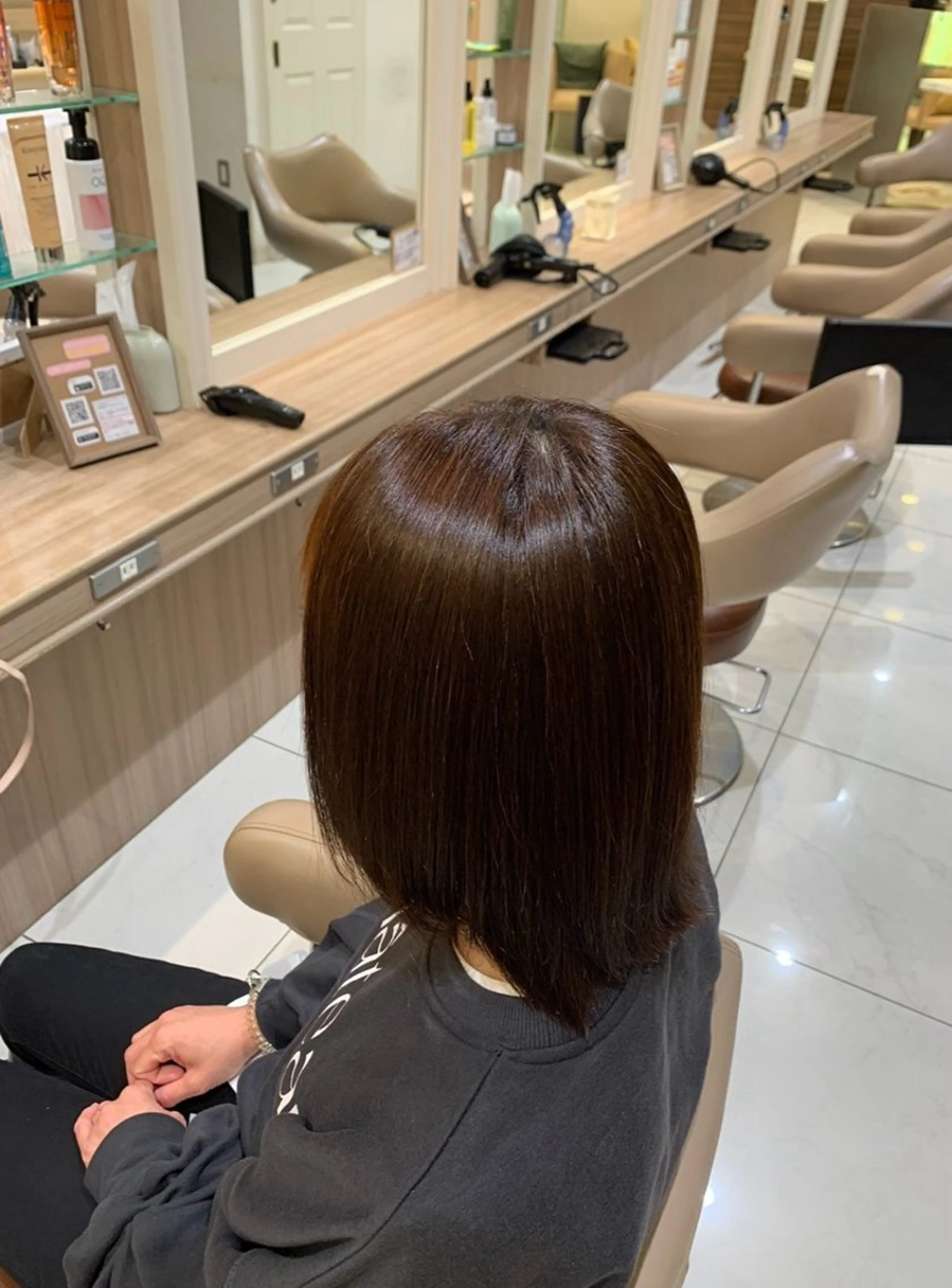 ミディアム ヘアカラー トリートメント カットモデル募集中 ハルトのヘアスタイル