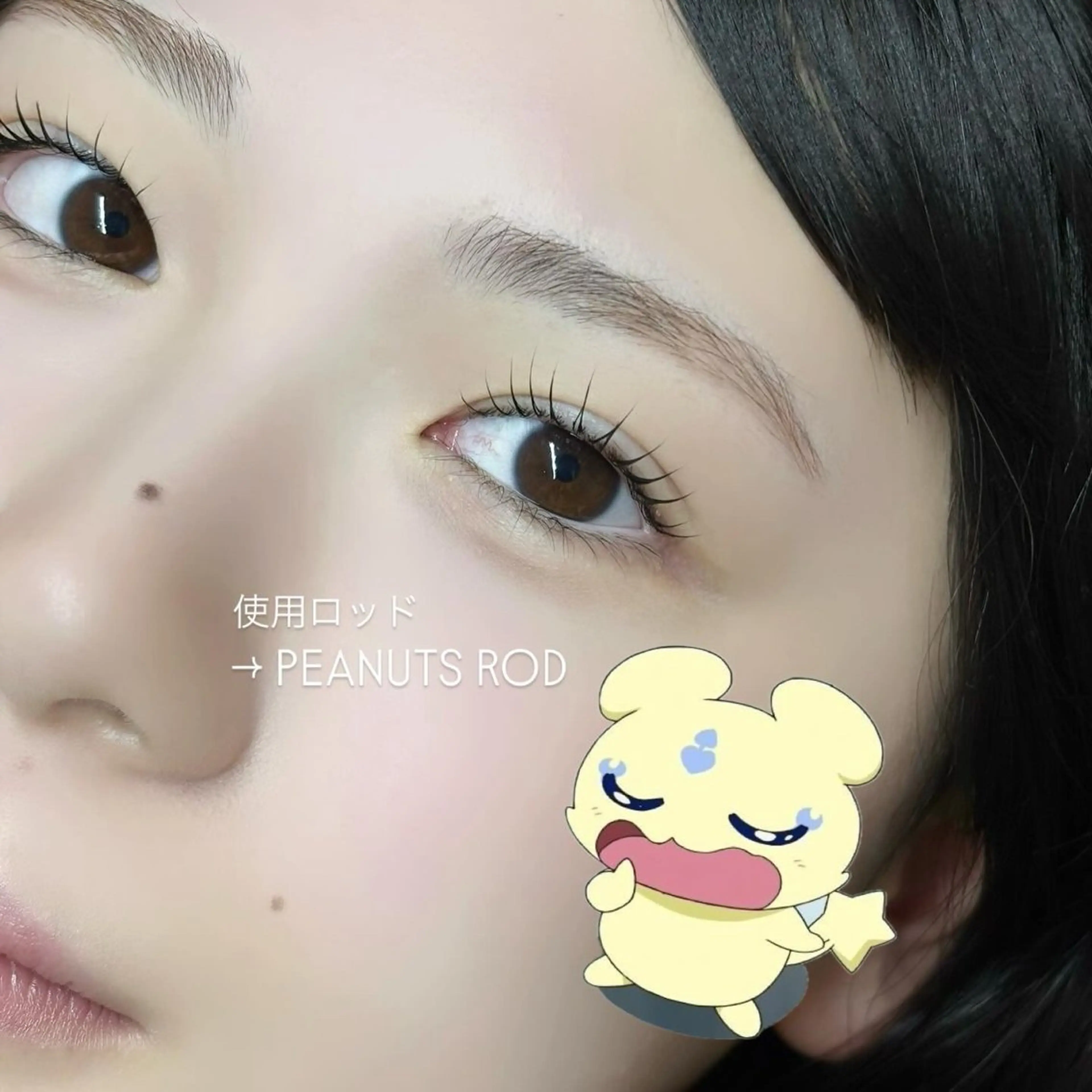 マツエク・マツパ meMe anela AIのマツエク・マツパデザイン