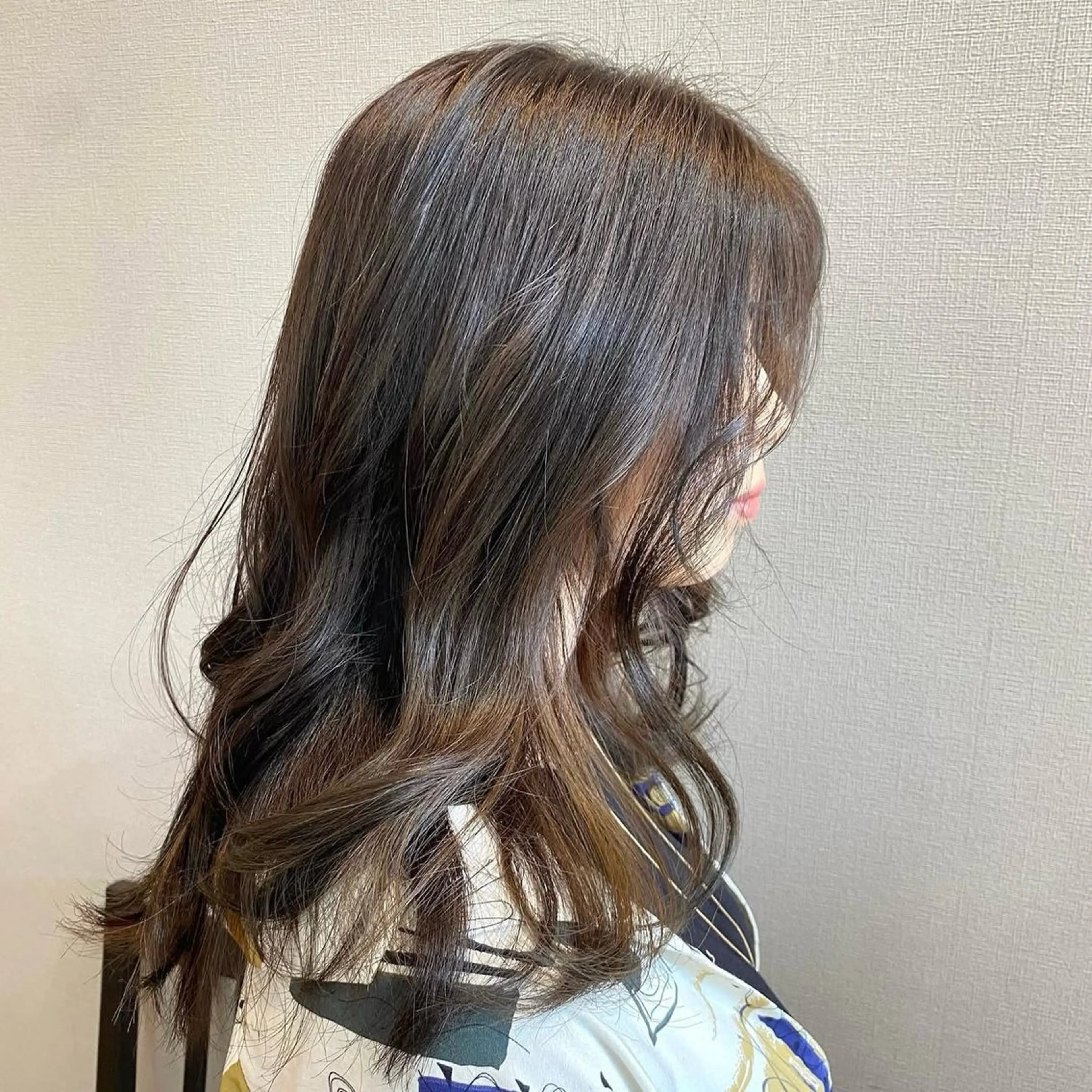 セミロング カラー ブリーチ インナーカラー ブリーチなしカラー ハルカ /韓国ヘア/艶ヘアのその他イメージ