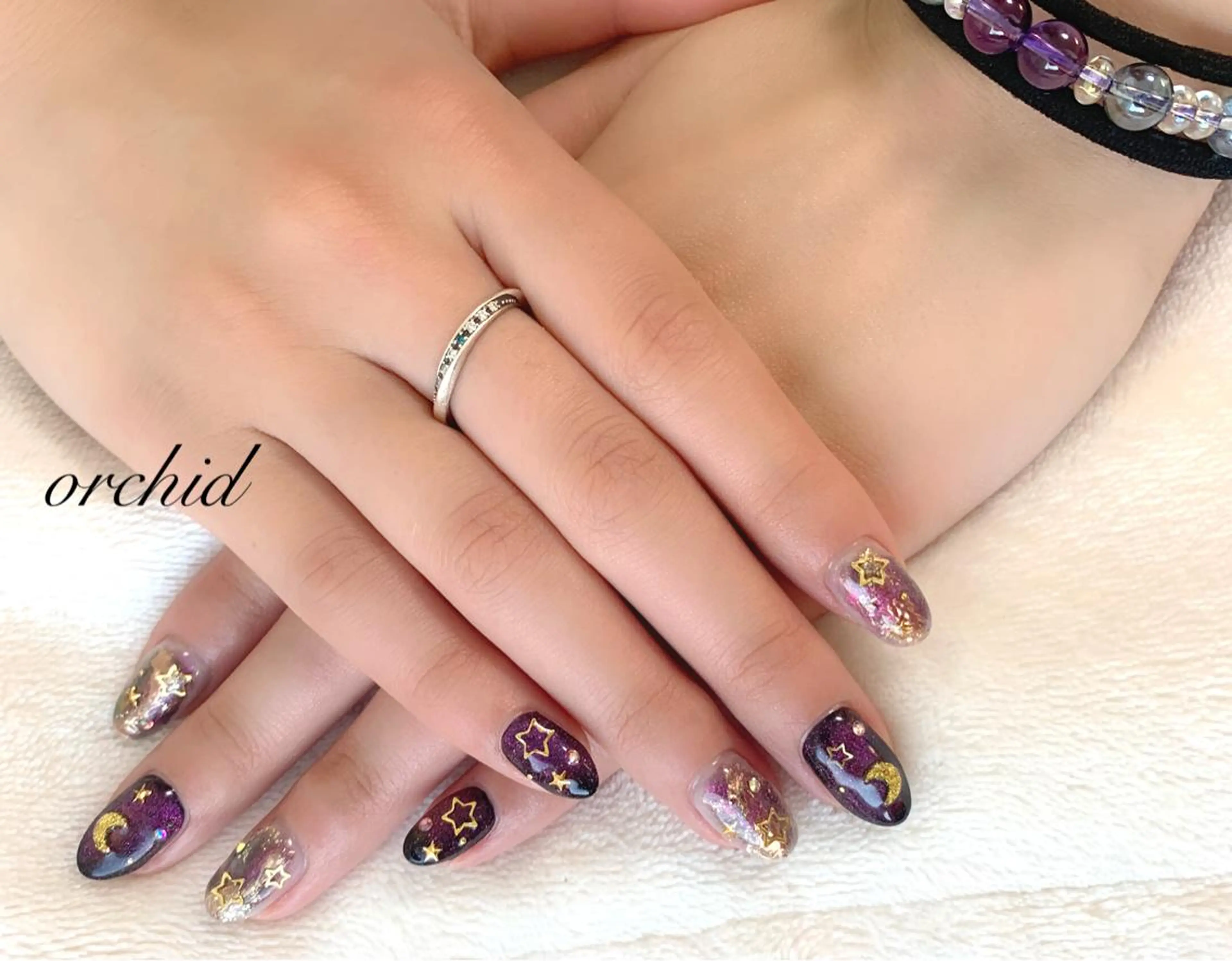 ネイル orchid ♡オーキッドのネイルデザイン