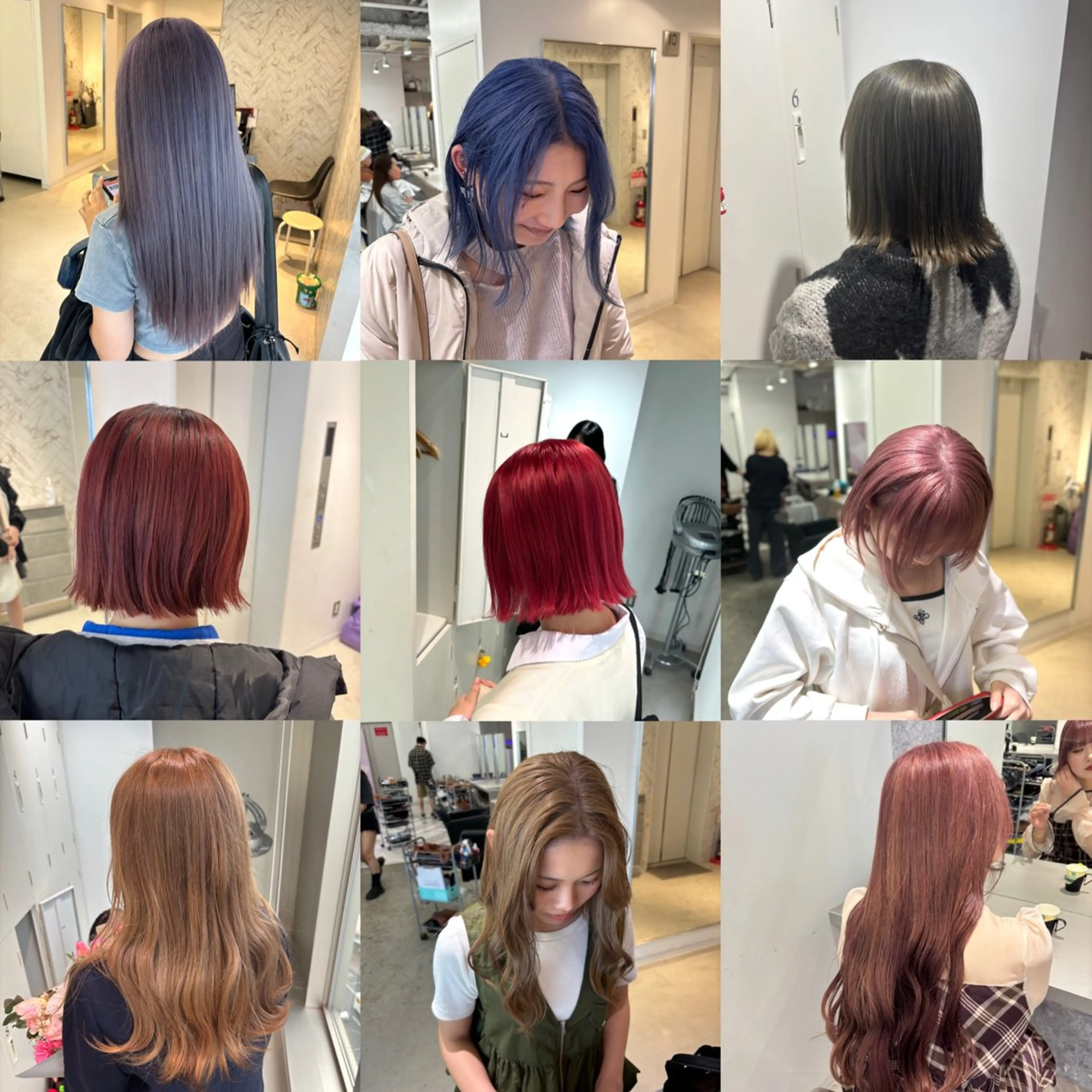 ロング カラー ヘアカラー トリートメント パーマ&ブリーチ /飯牟田/GEAR.のヘアスタイル