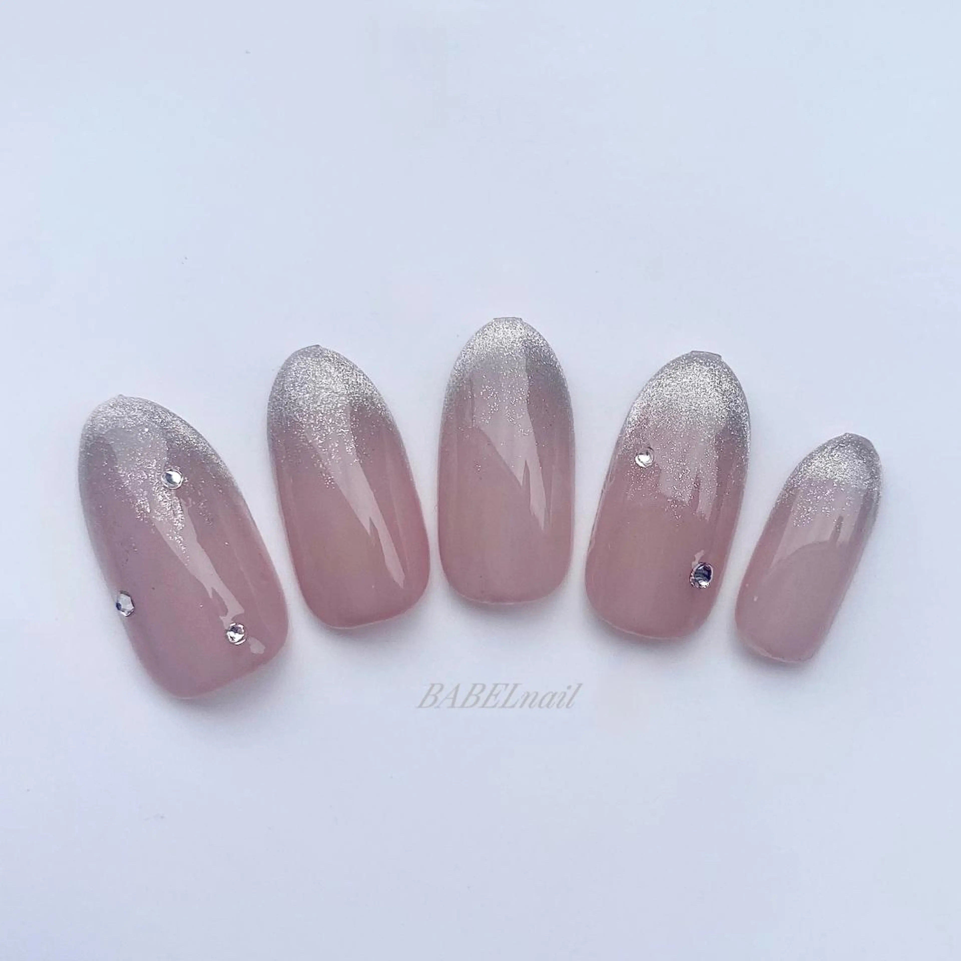 ネイル アートネイル ジェルネイル 韓国ネイル オフィスネイル ショートネイル ハンドネイル 江戸川橋✨BABEL 【バベル】大人可愛いのネイルデザイン