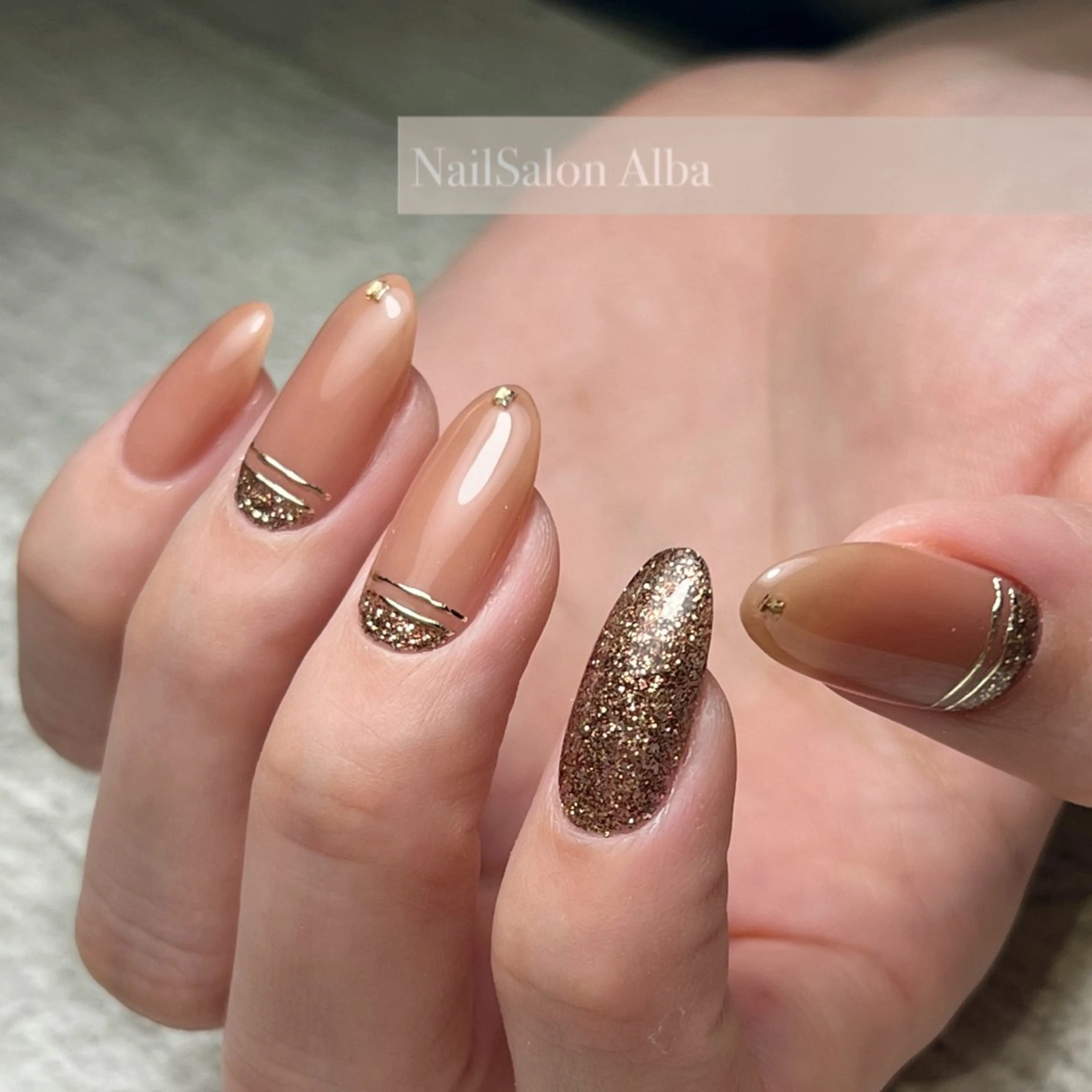 ネイル NailSalon Alba所属・Alba ASAMIのネイルデザイン
