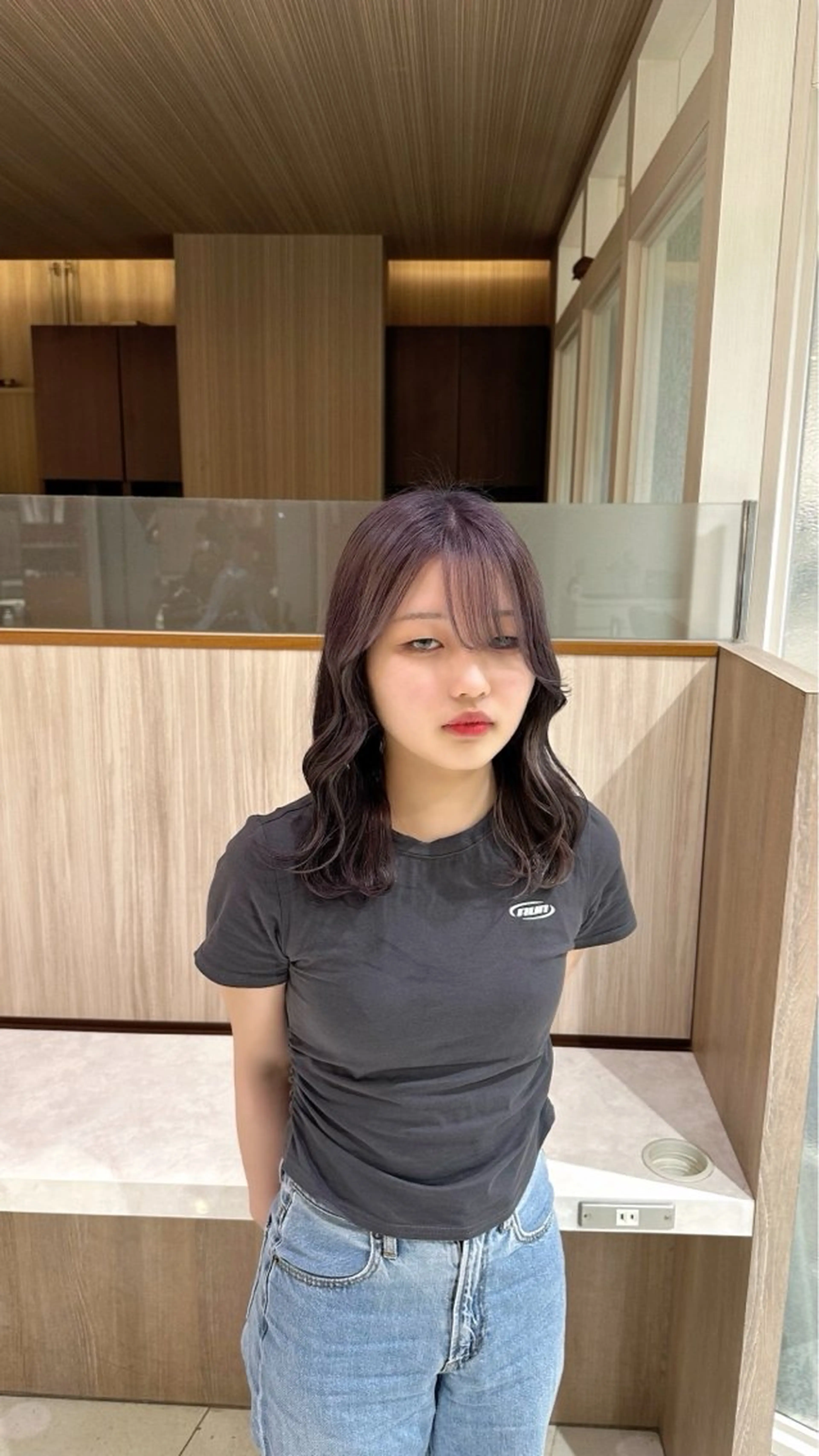 ミディアム カラー vale 🤍akane🤍のヘアスタイル