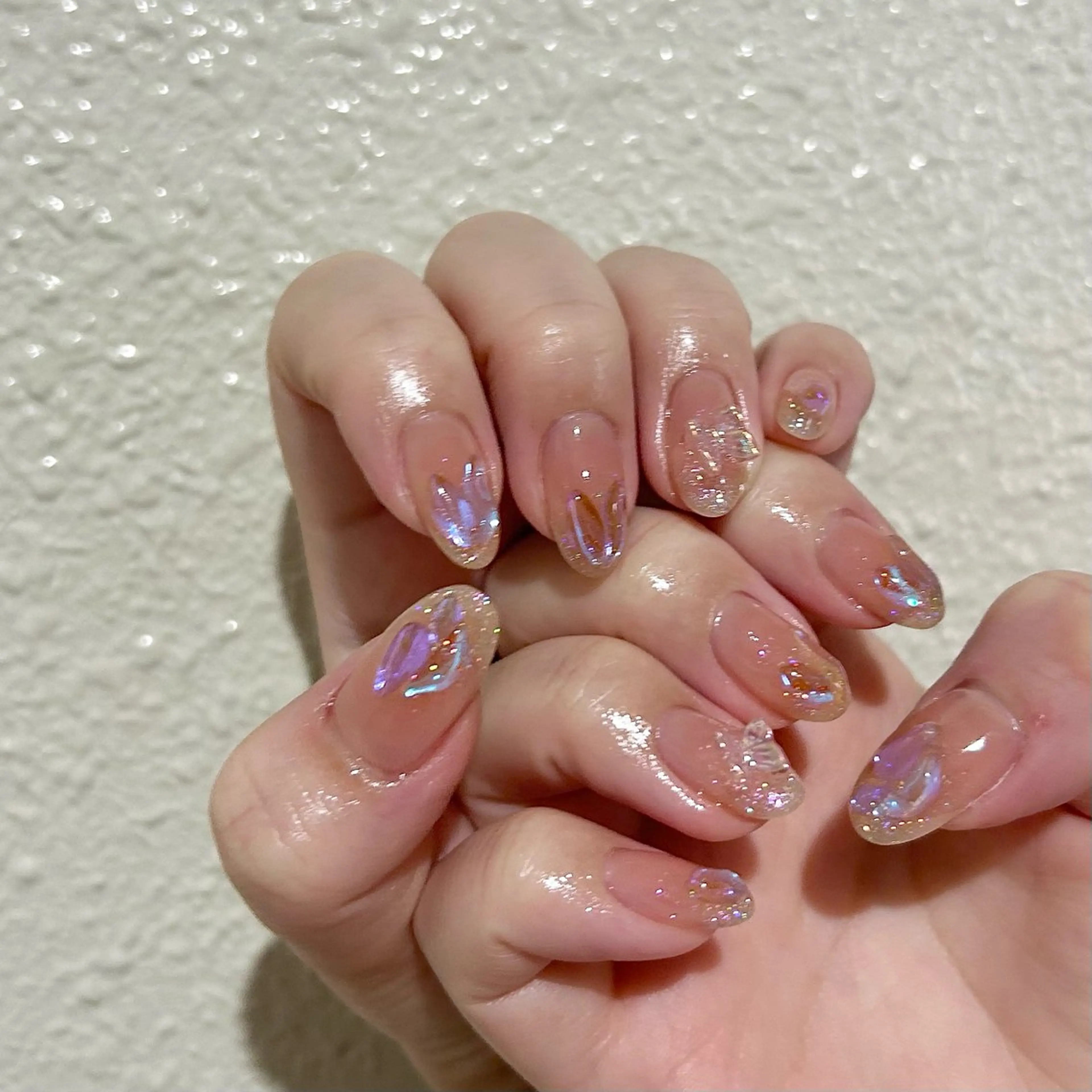 ネイル パラあり！フィルイン 美フォルムのネイルデザイン