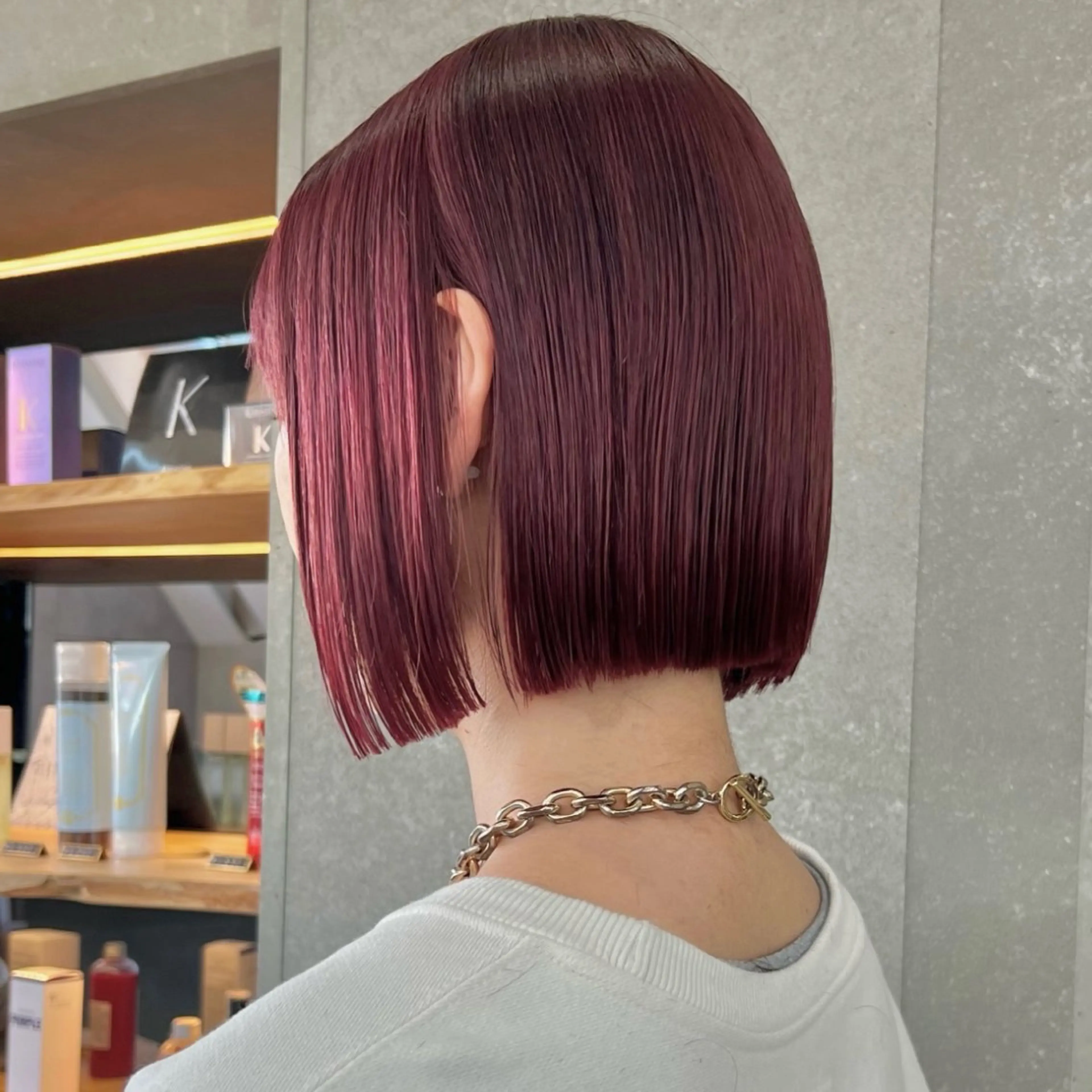 ショート カラー 髪質改善/ボブ/ レイヤー❣️yuiのヘアスタイル