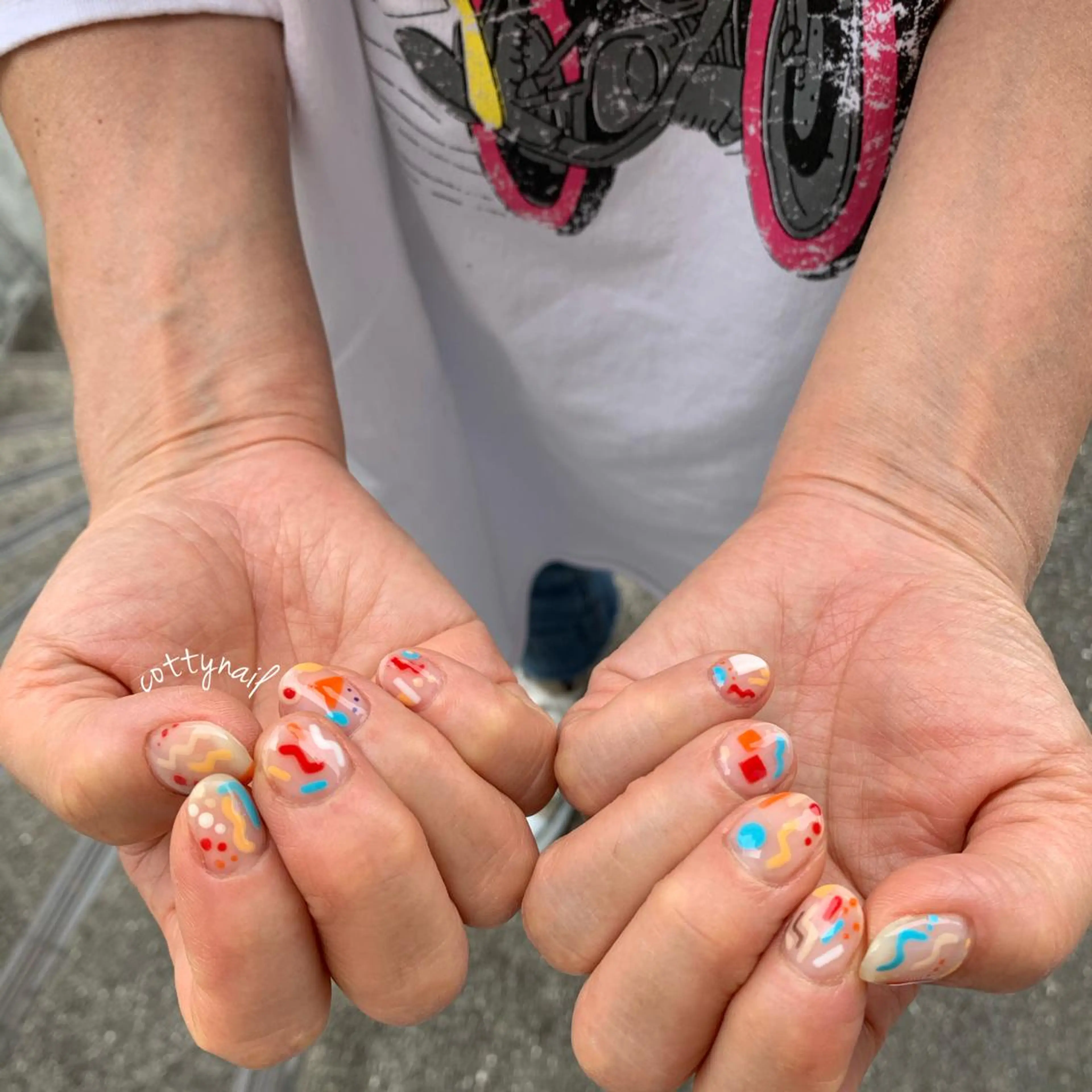 ネイル アートネイル ジェルネイル ニュアンスネイル cottynail -miki-のその他イメージ