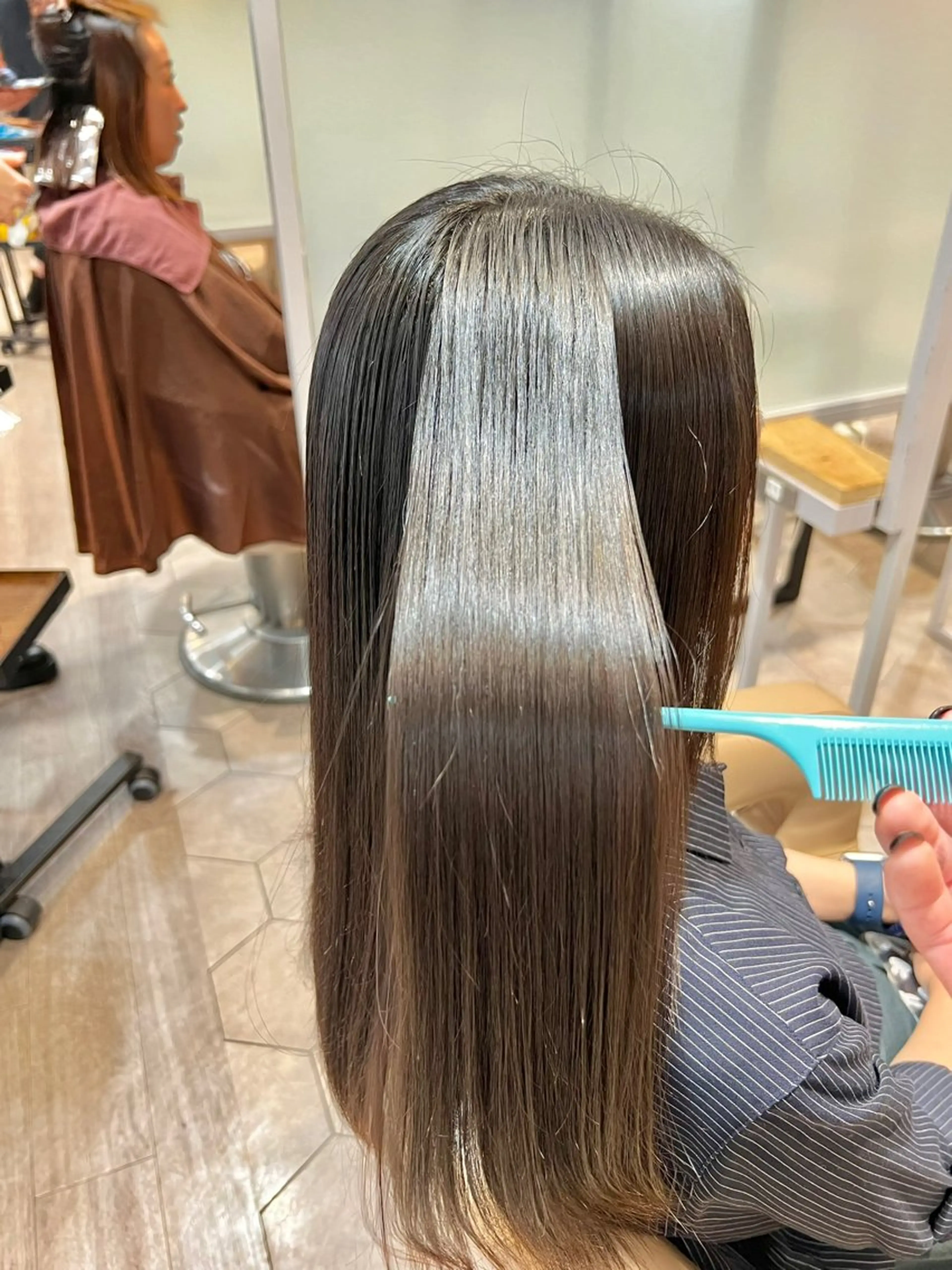 ロング カラー カット トリートメント 【元住吉の艶髪の神様 】モリモト💓のヘアスタイル