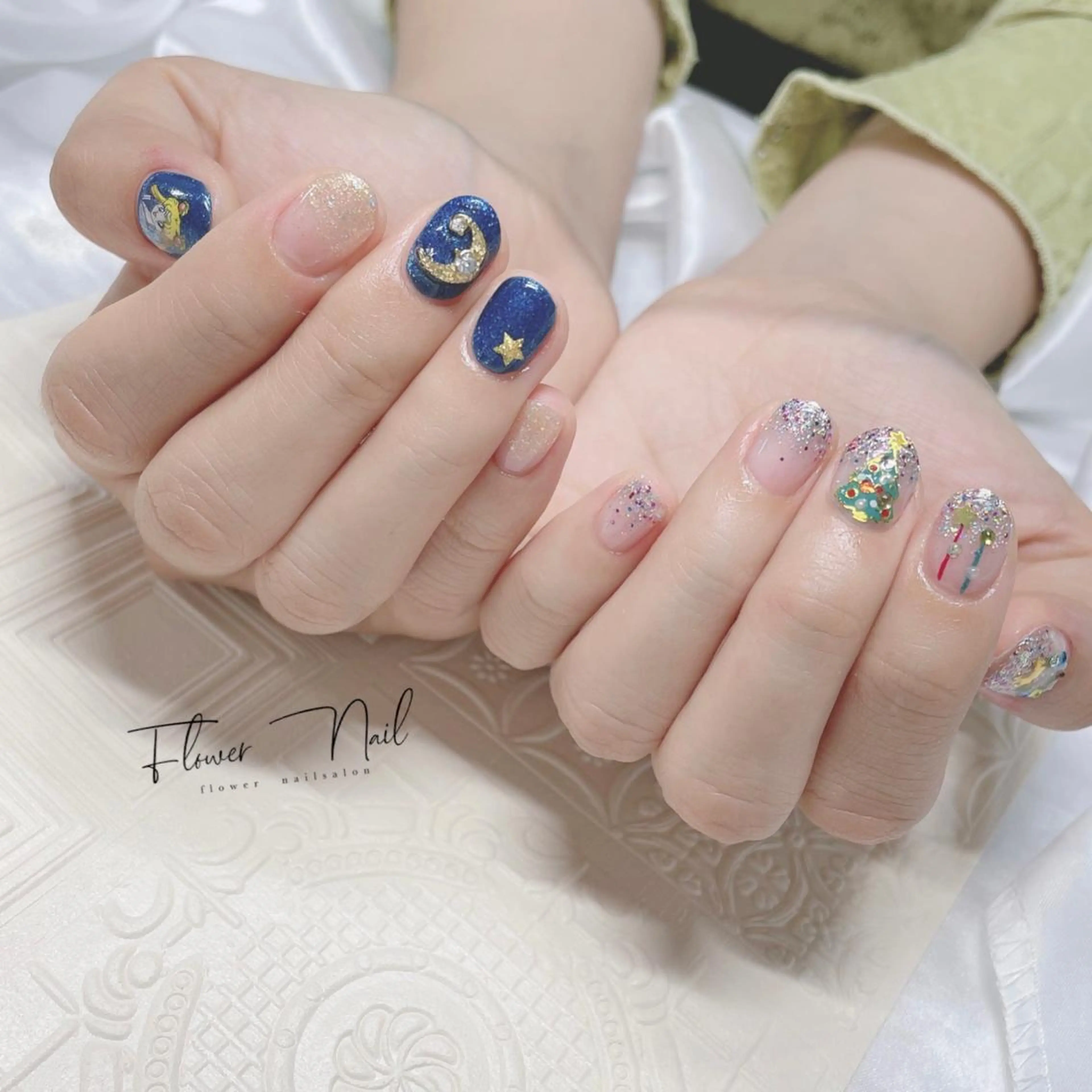ネイル Flower nailのネイルデザイン