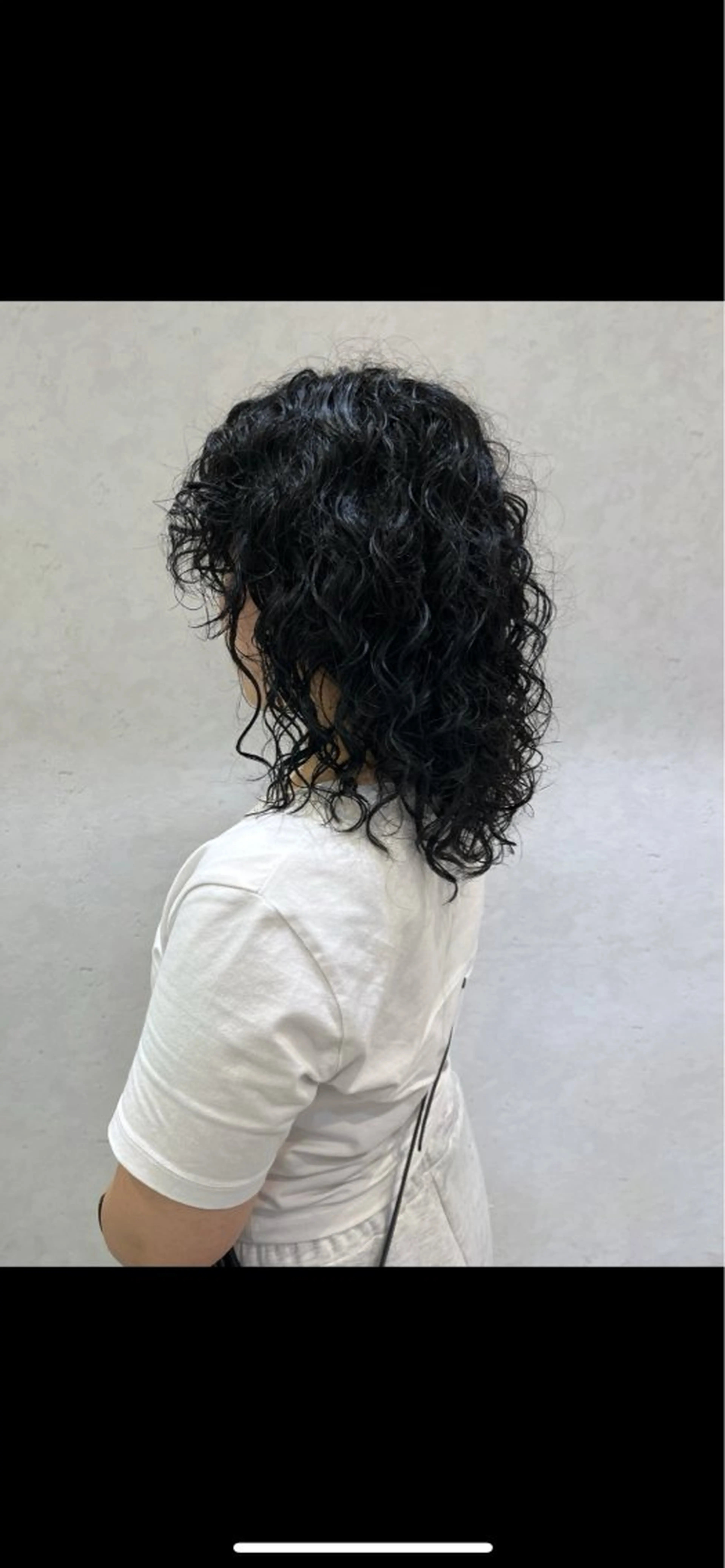 セミロング パーマ nono/パーマ /顔まわりカット🐈のヘアスタイル