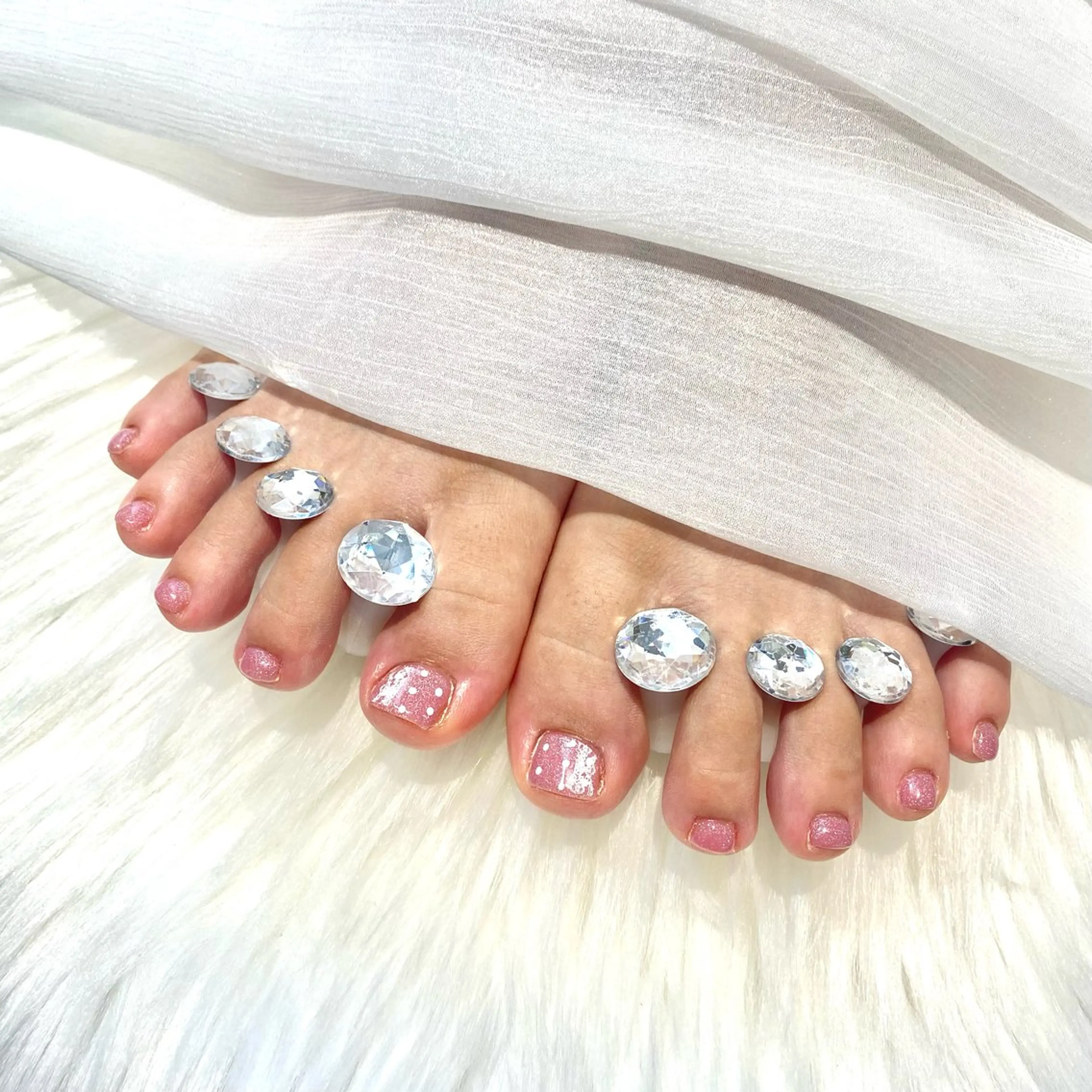 ネイル フットネイル WISTERIA rirunaのネイルデザイン