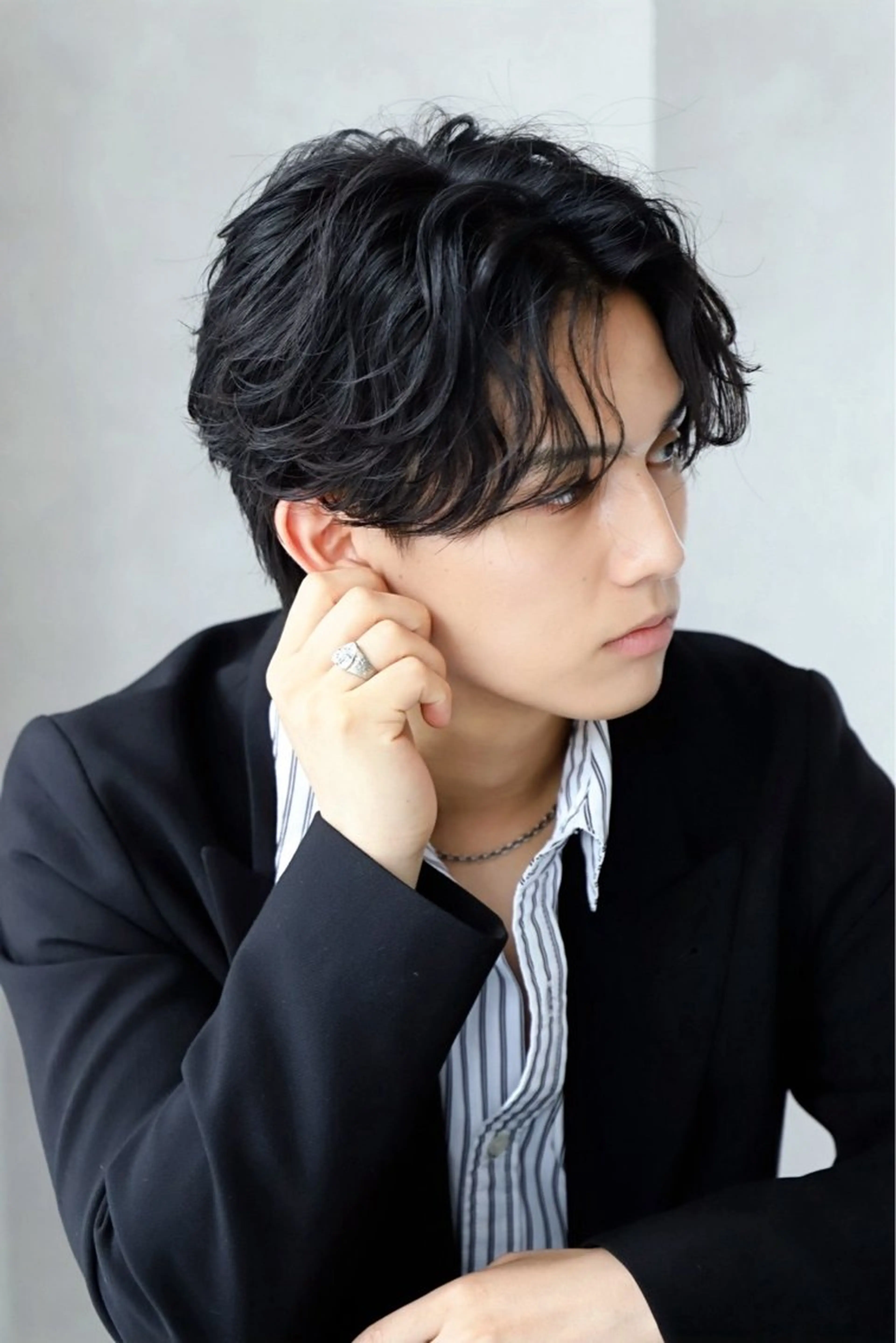 メンズ メンズパーマ カット パーマ 【公式】Men's salonLUCEYのヘアスタイル