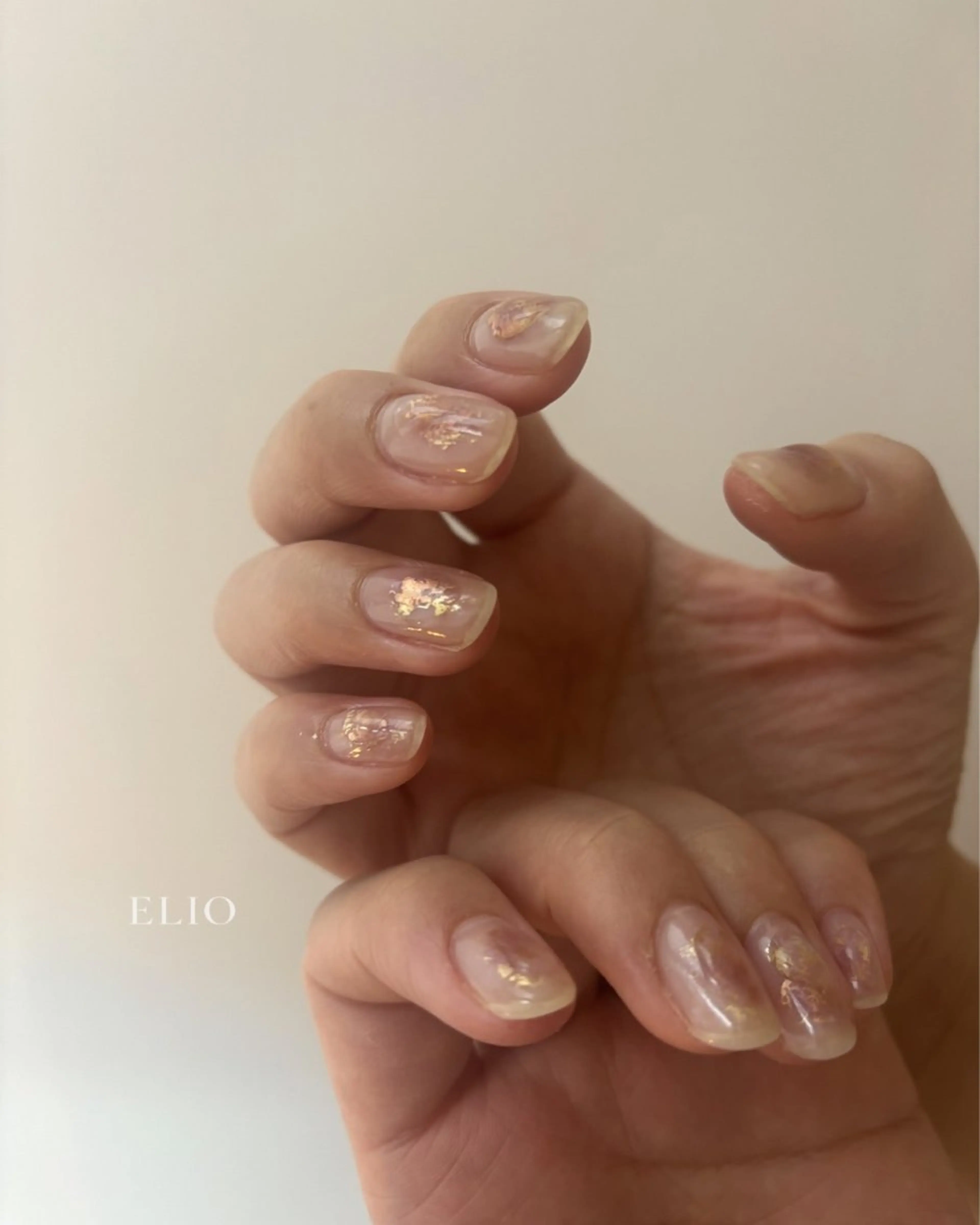 ネイル ラメ(グリッター) ハンドネイル Elio所属・Elio 国泰寺のネイルデザイン