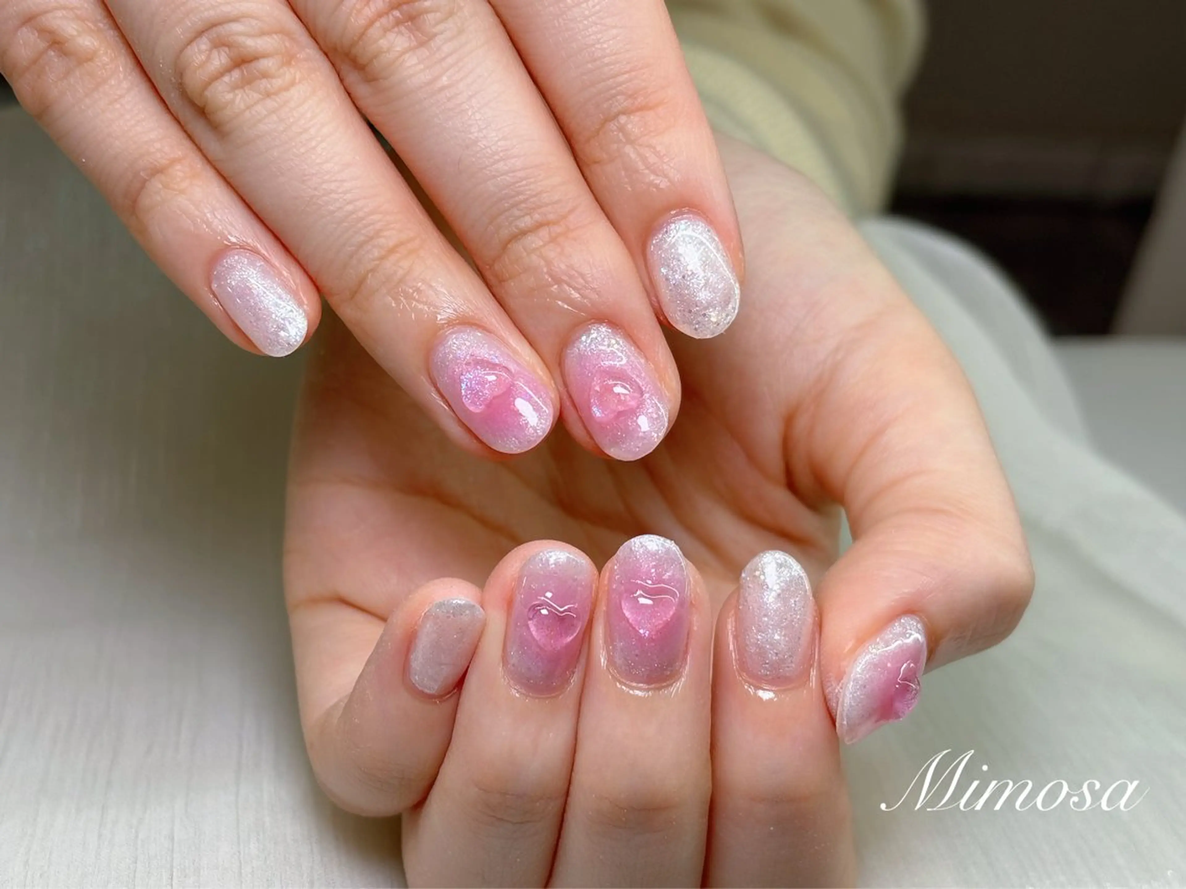 ネイル ハンドネイル 🫧Mimosa 吉祥寺のネイルデザイン