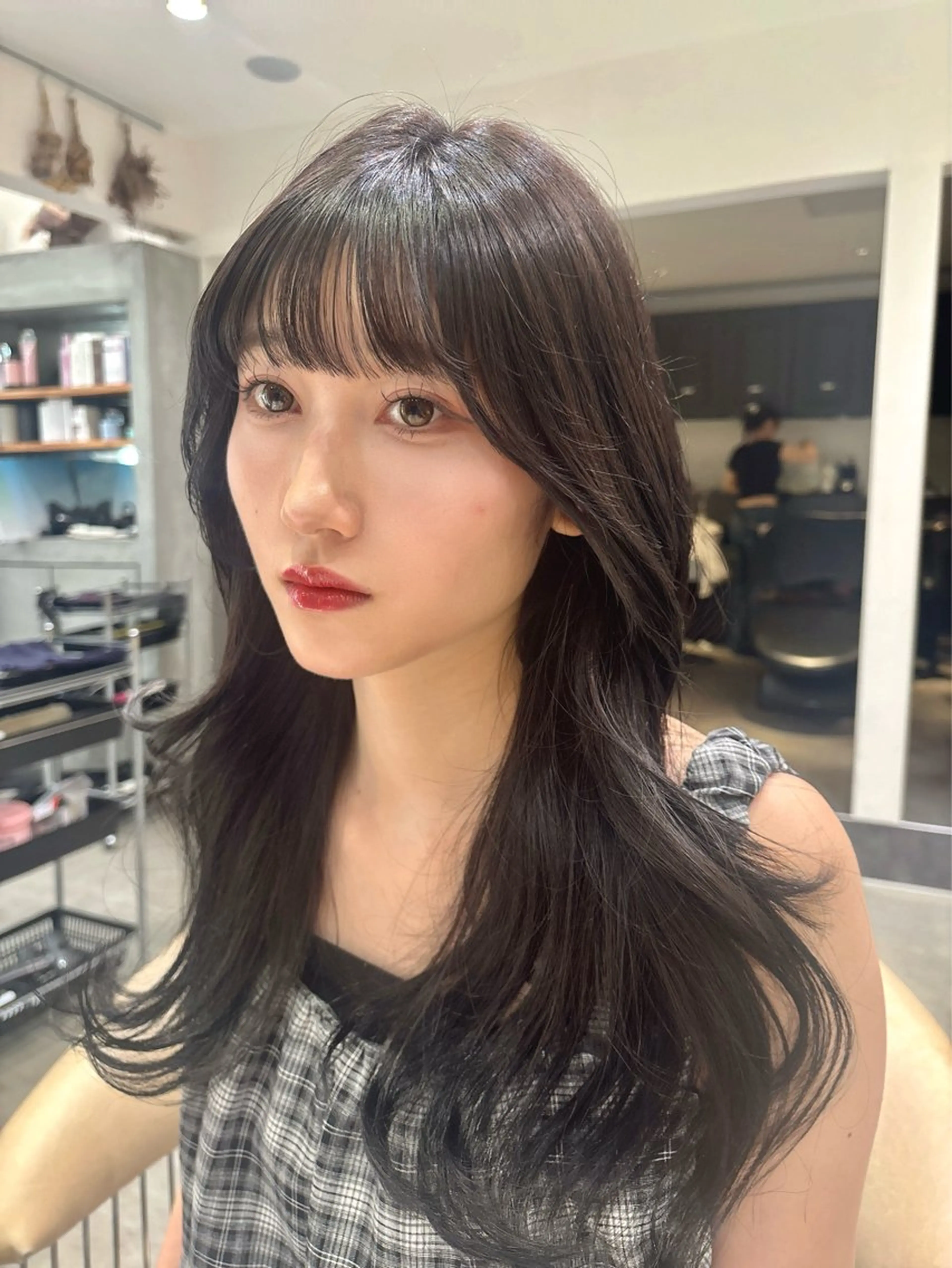 ロング カラー Londnaitre MAHOのヘアスタイル