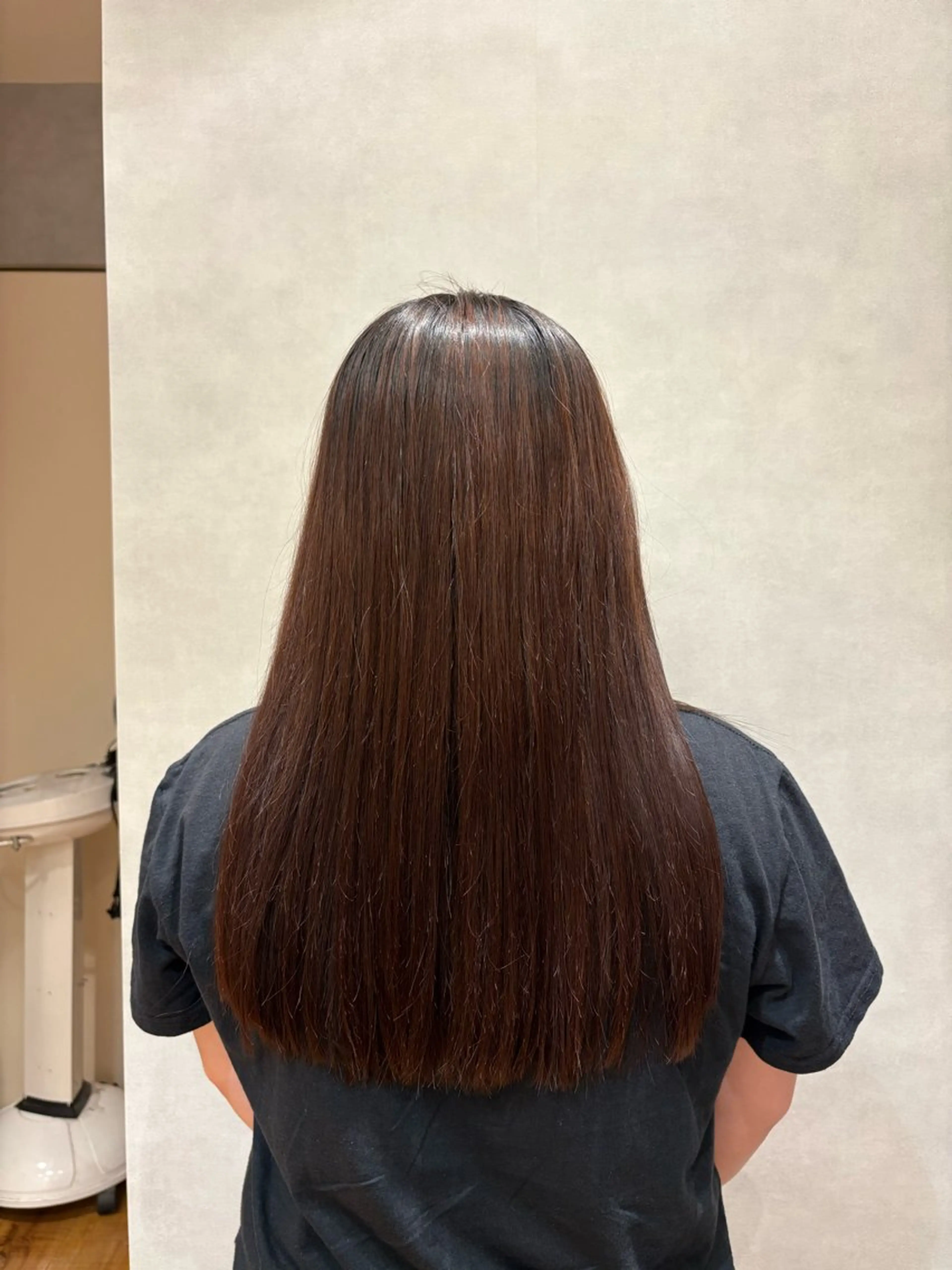 ロング 中村 芹愛のヘアスタイル