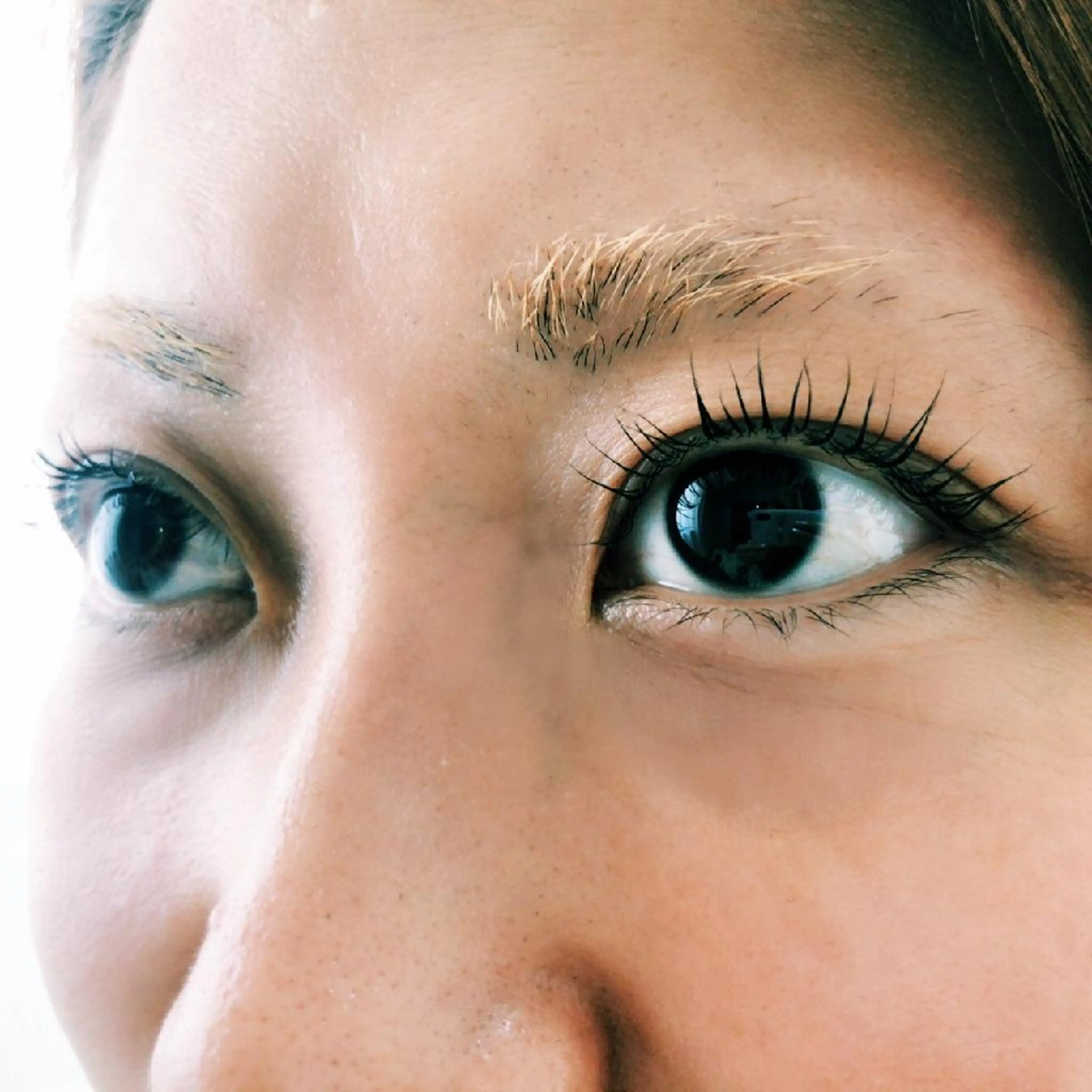 マツエク・マツパ 付け放題 フラットラッシュ 下まつげエクステ 一重×まつ毛パーマ ボリュームラッシュ 吉岡 ゆうなのマツエク・マツパデザイン