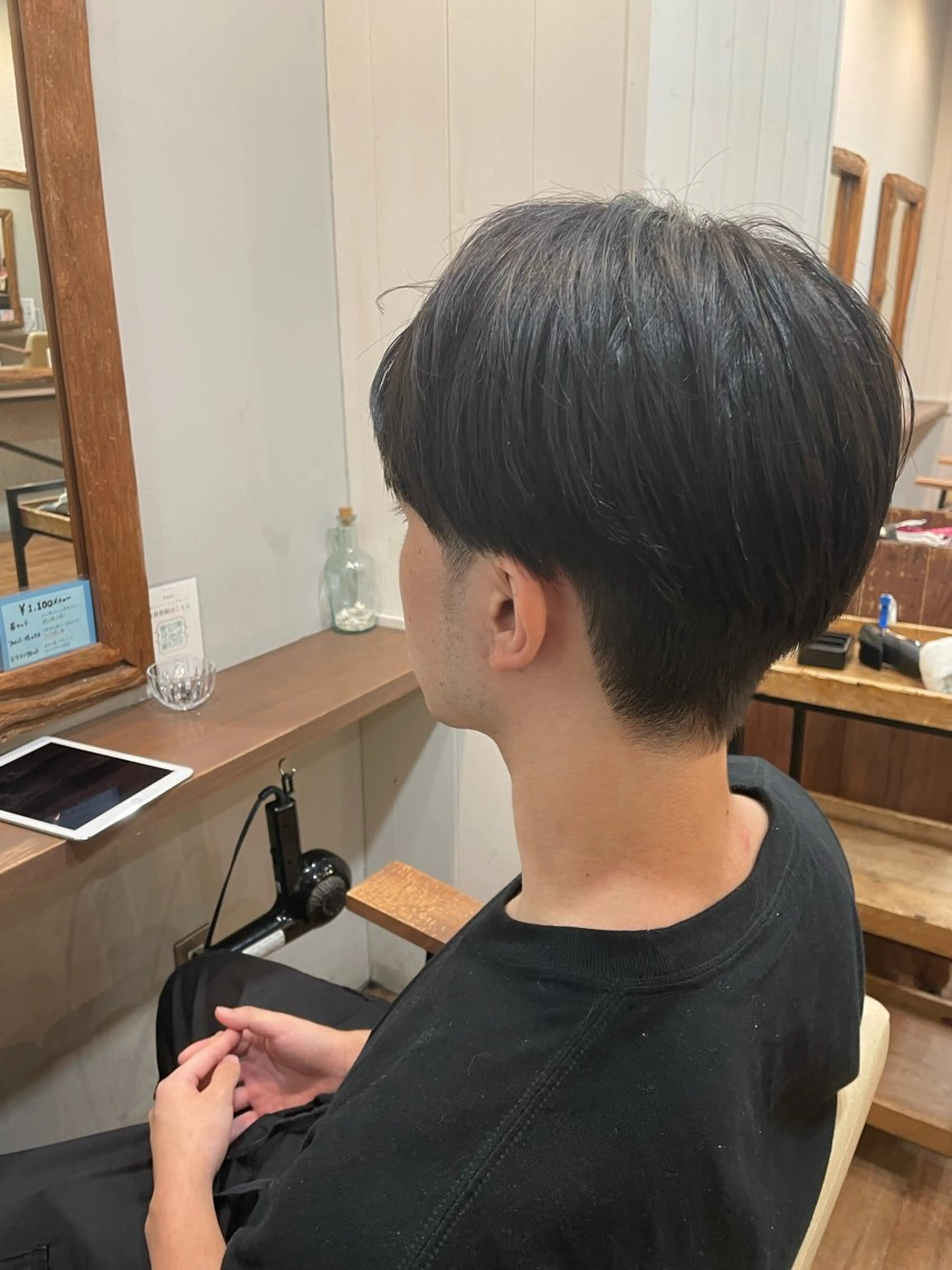 ショート メンズ オオシマ ミユのヘアスタイル