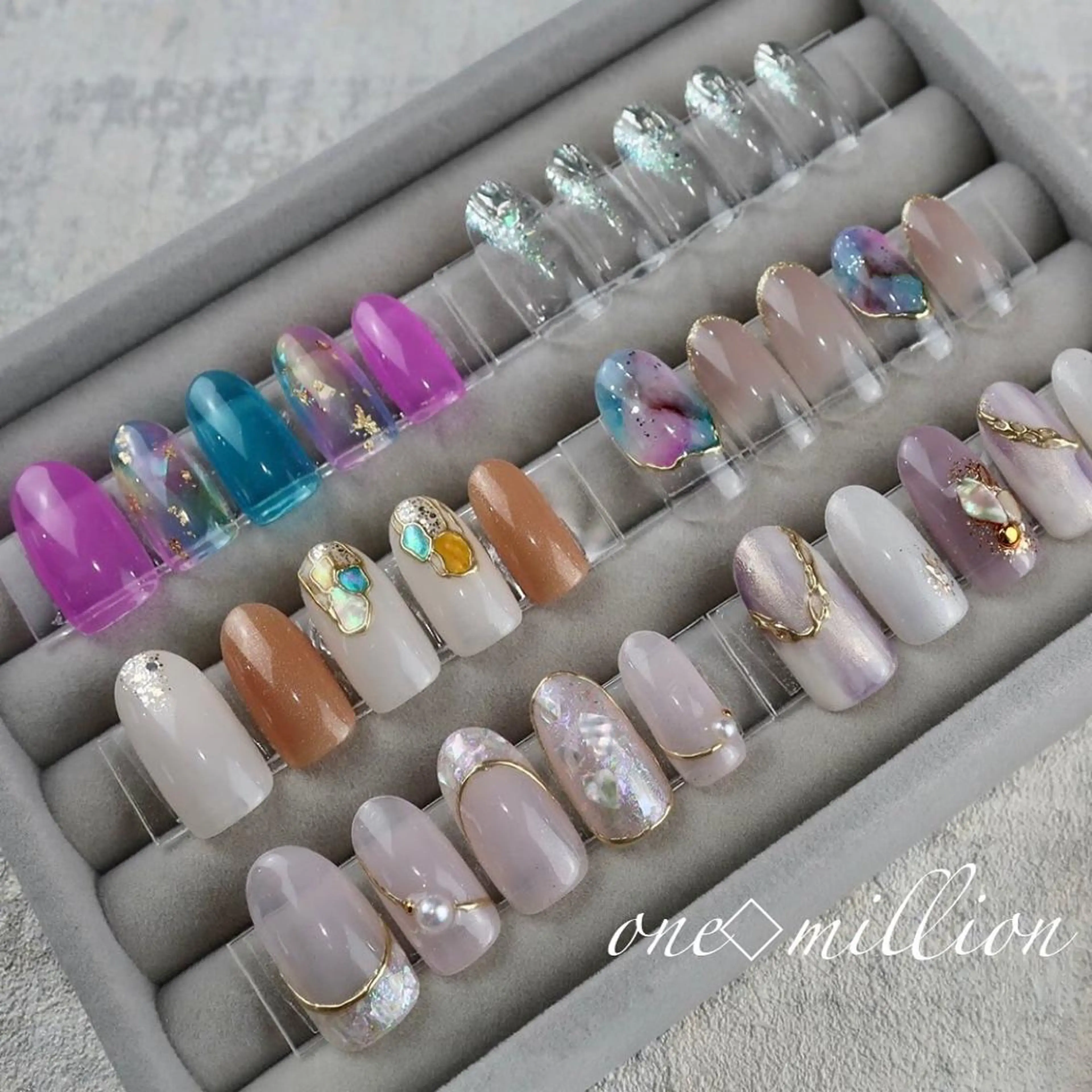 ネイル nail salon ワンミリオンのネイルデザイン