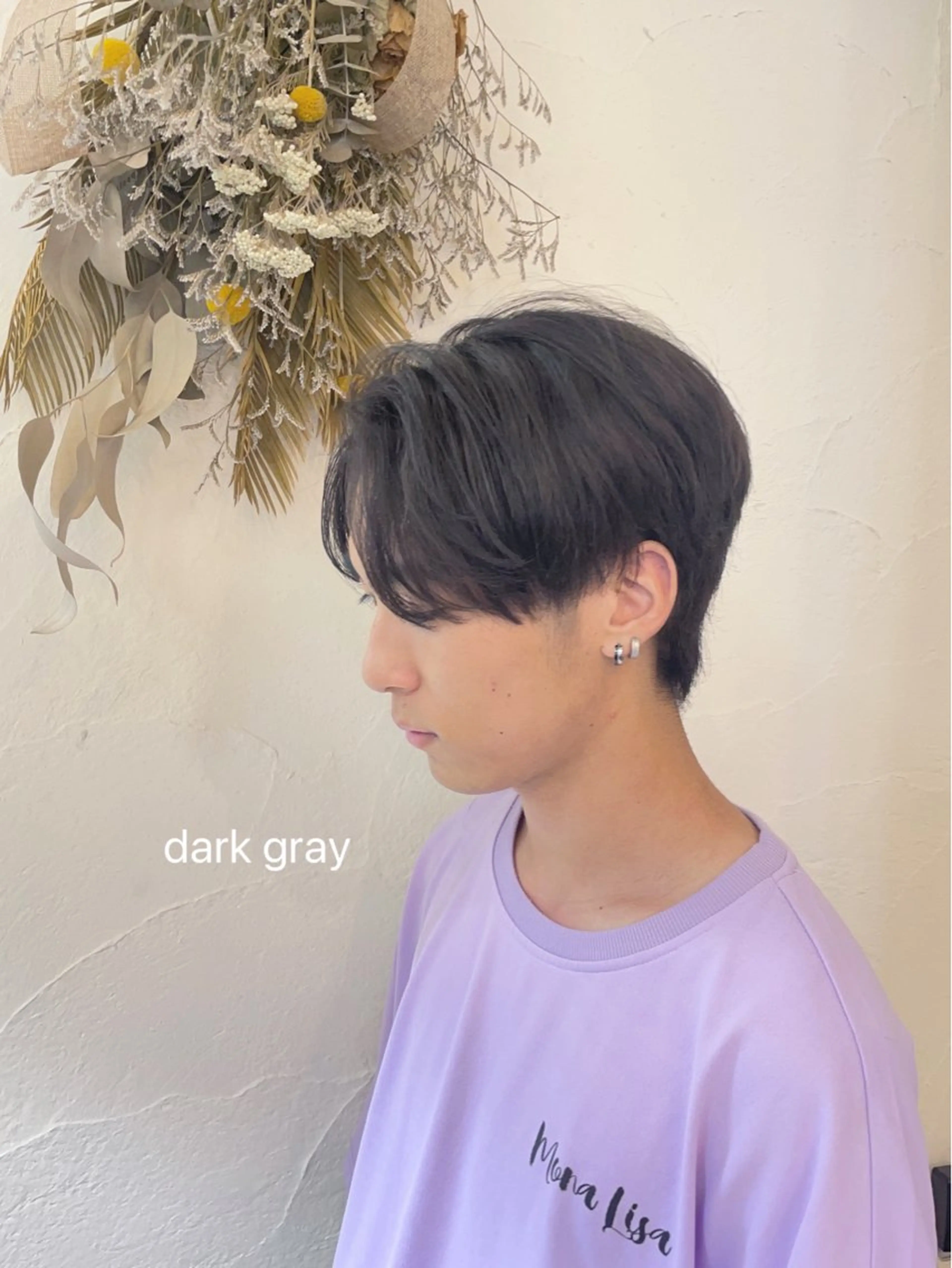 ショート カラー メンズ メンズブリーチ ブリーチ NOELA所属・加藤あいり／大人 可愛いモテカラー♡のヘアスタイル