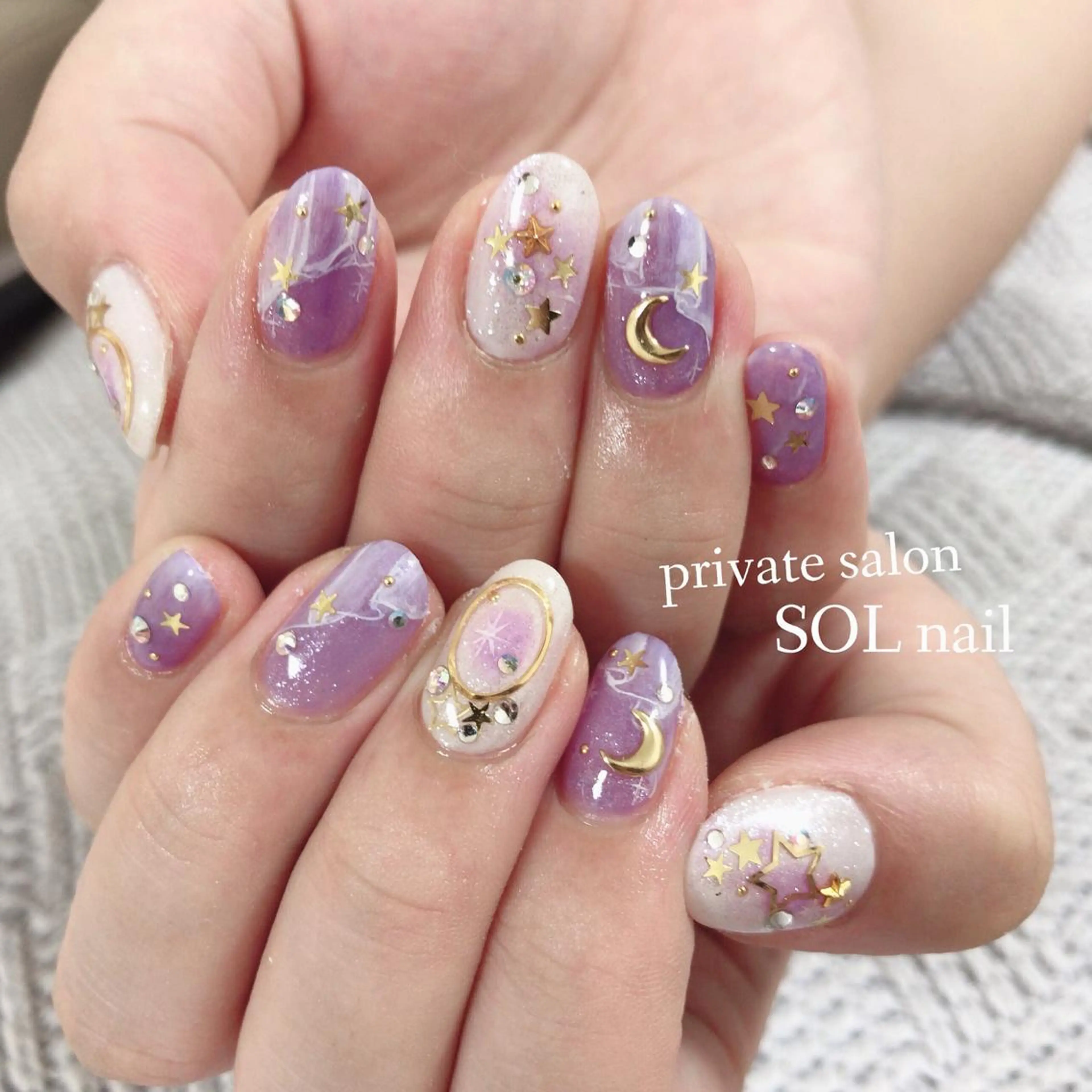 ネイル SOL NAILのネイルデザイン