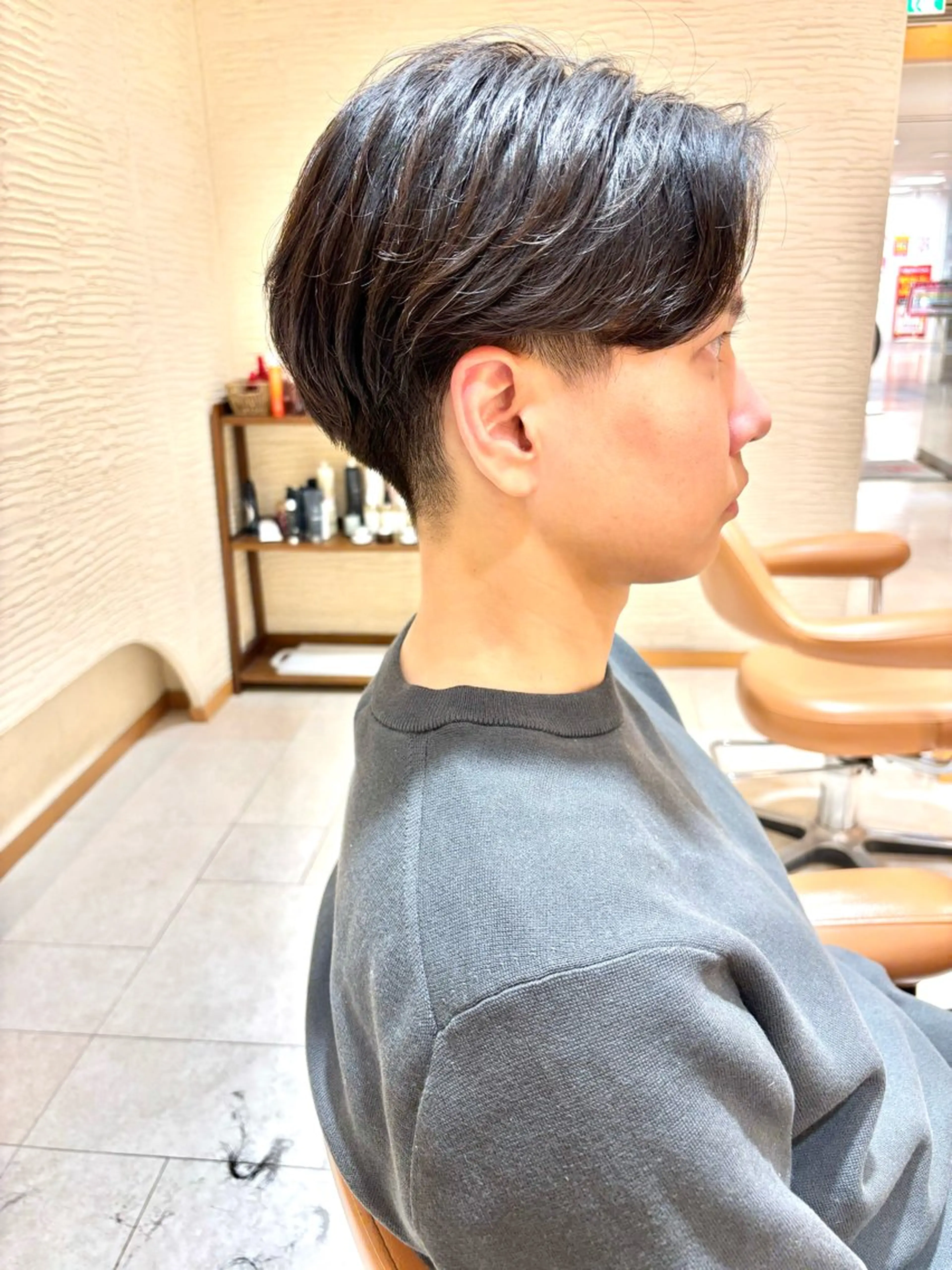 ショート メンズ メンズパーマ カット パーマ メンズショート/ メンズパーマ藤森のヘアスタイル