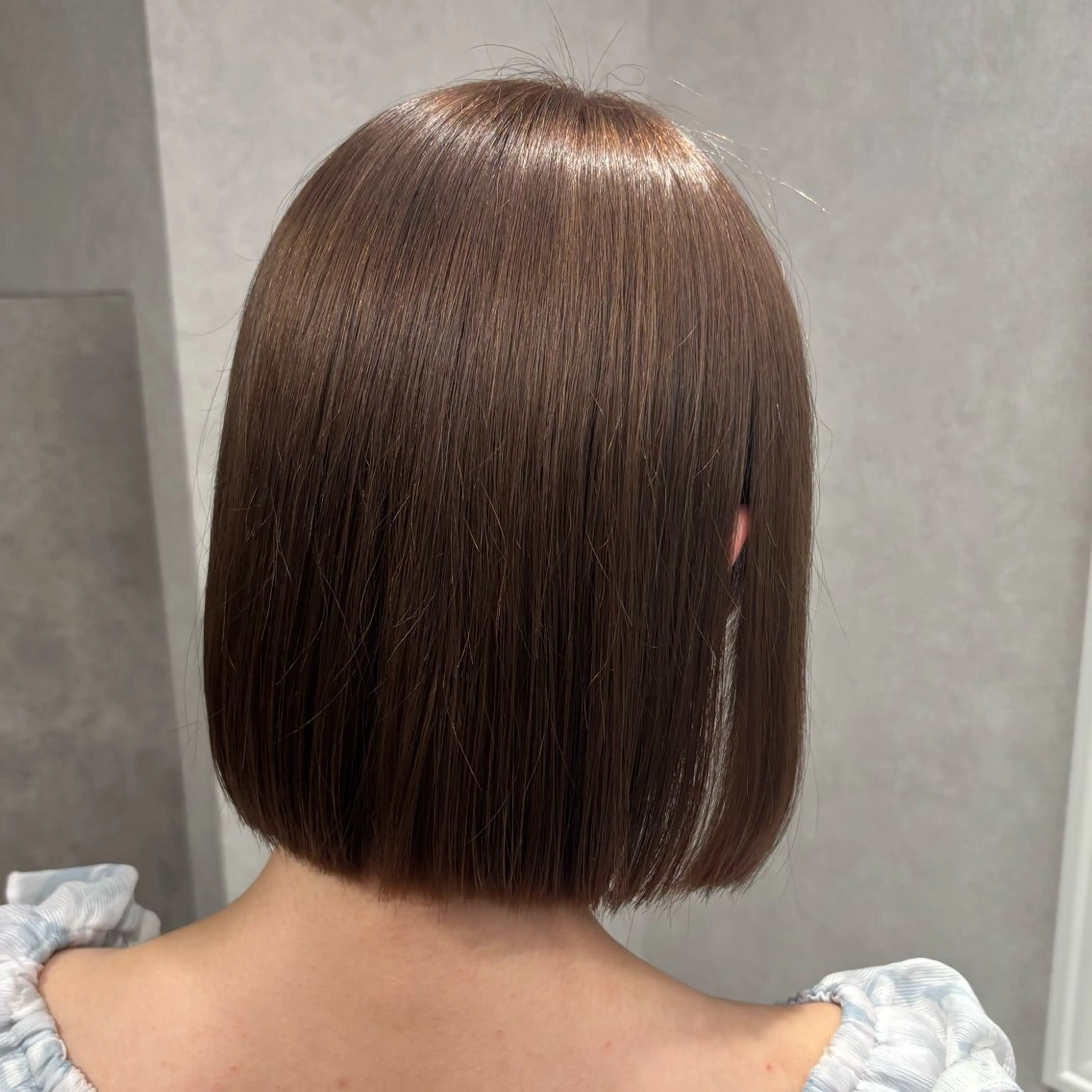 ショート 結べるレイヤーカット /カラー/あさかのヘアスタイル
