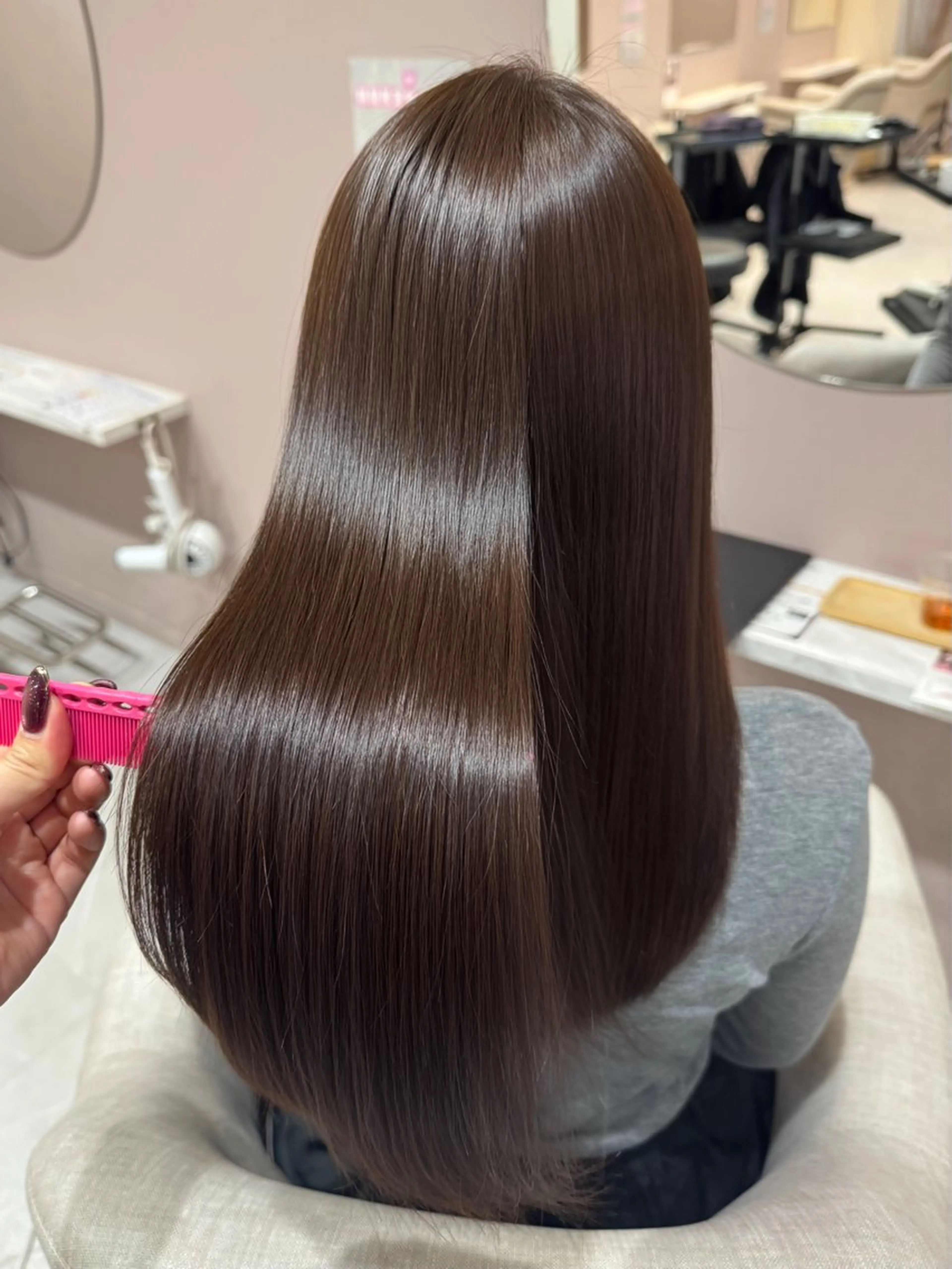 セミロング ✨髪質改善･レイヤー ✨chihiroのヘアスタイル