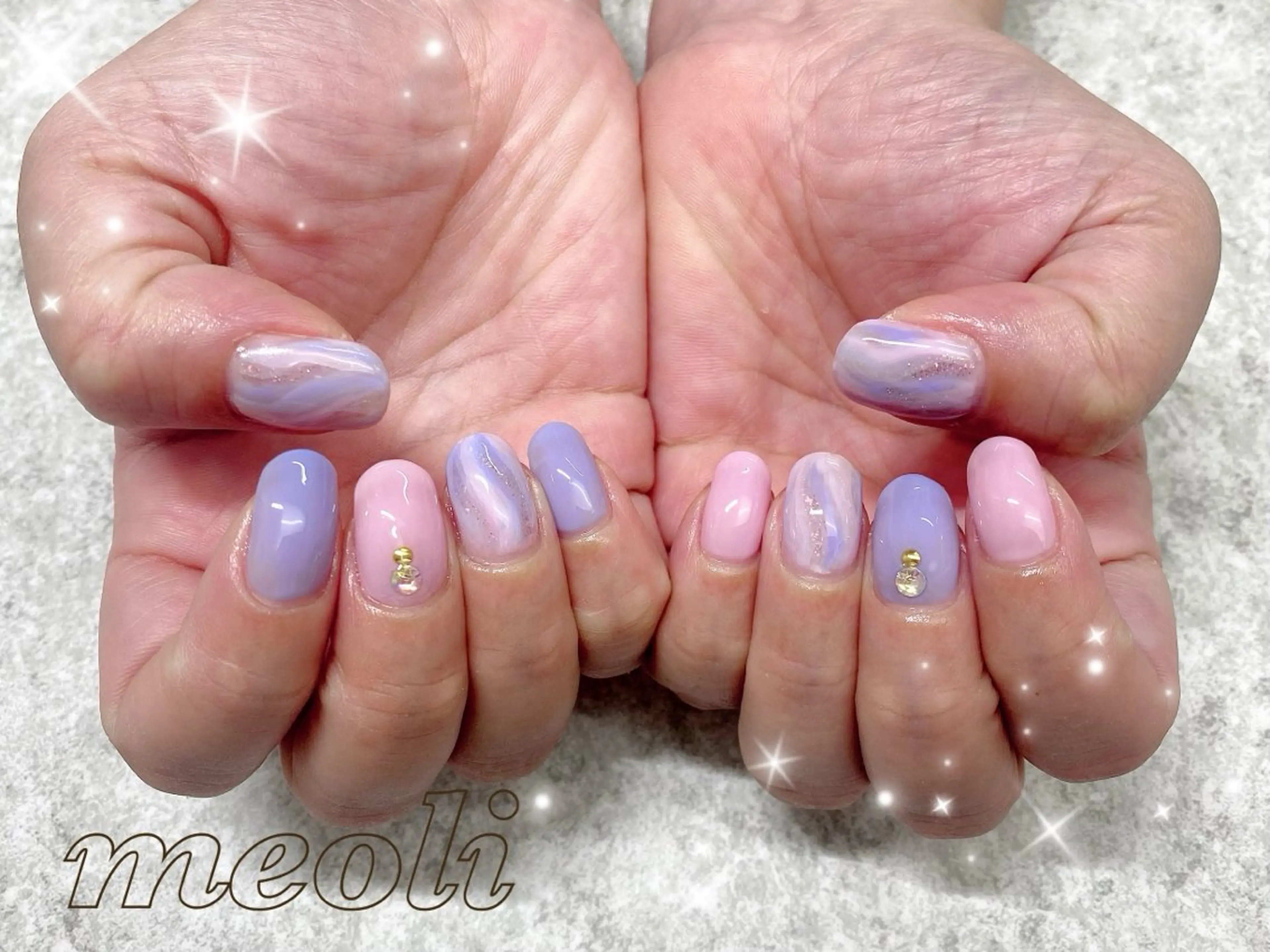 ネイル ハンドネイル nail salon meoli メグのネイルデザイン