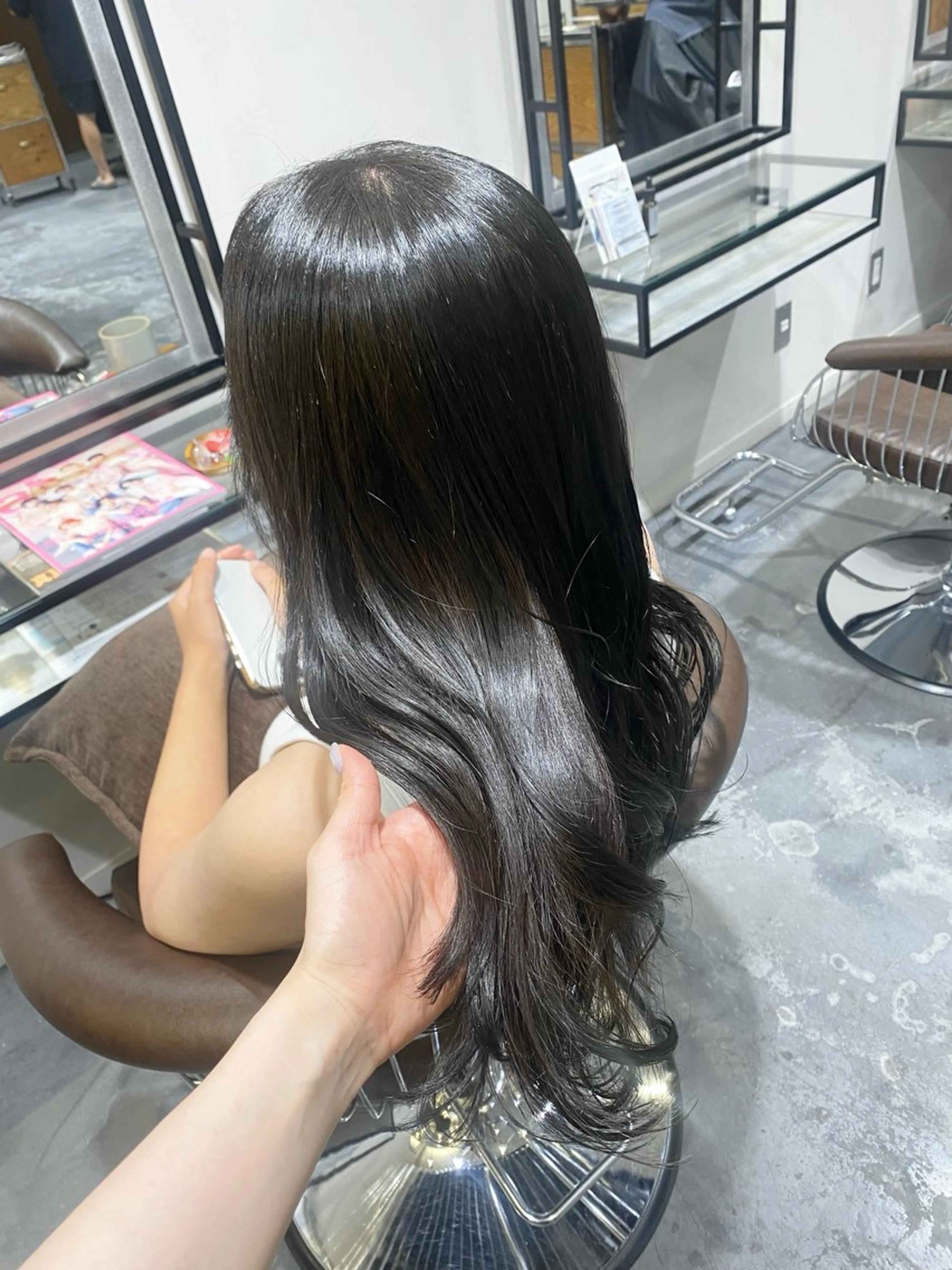 セミロング カット ヘアカラー トリートメント 池袋 🌼nana🌼のヘアスタイル