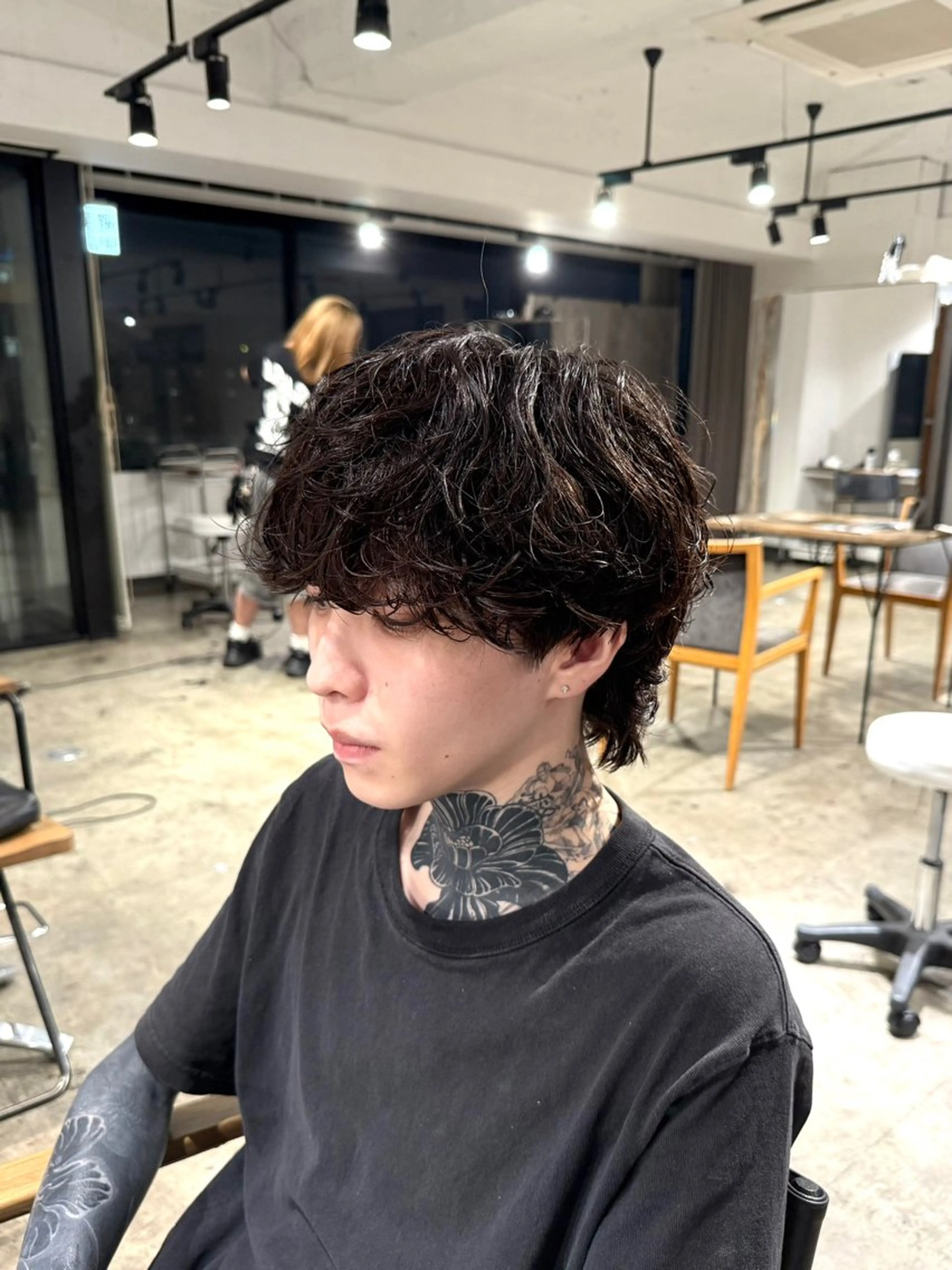 パーマ メンズ メンズパーマ カット パーマ トリートメント 骨格補正施術/メンズ 専門美容師/YUYAのヘアスタイル