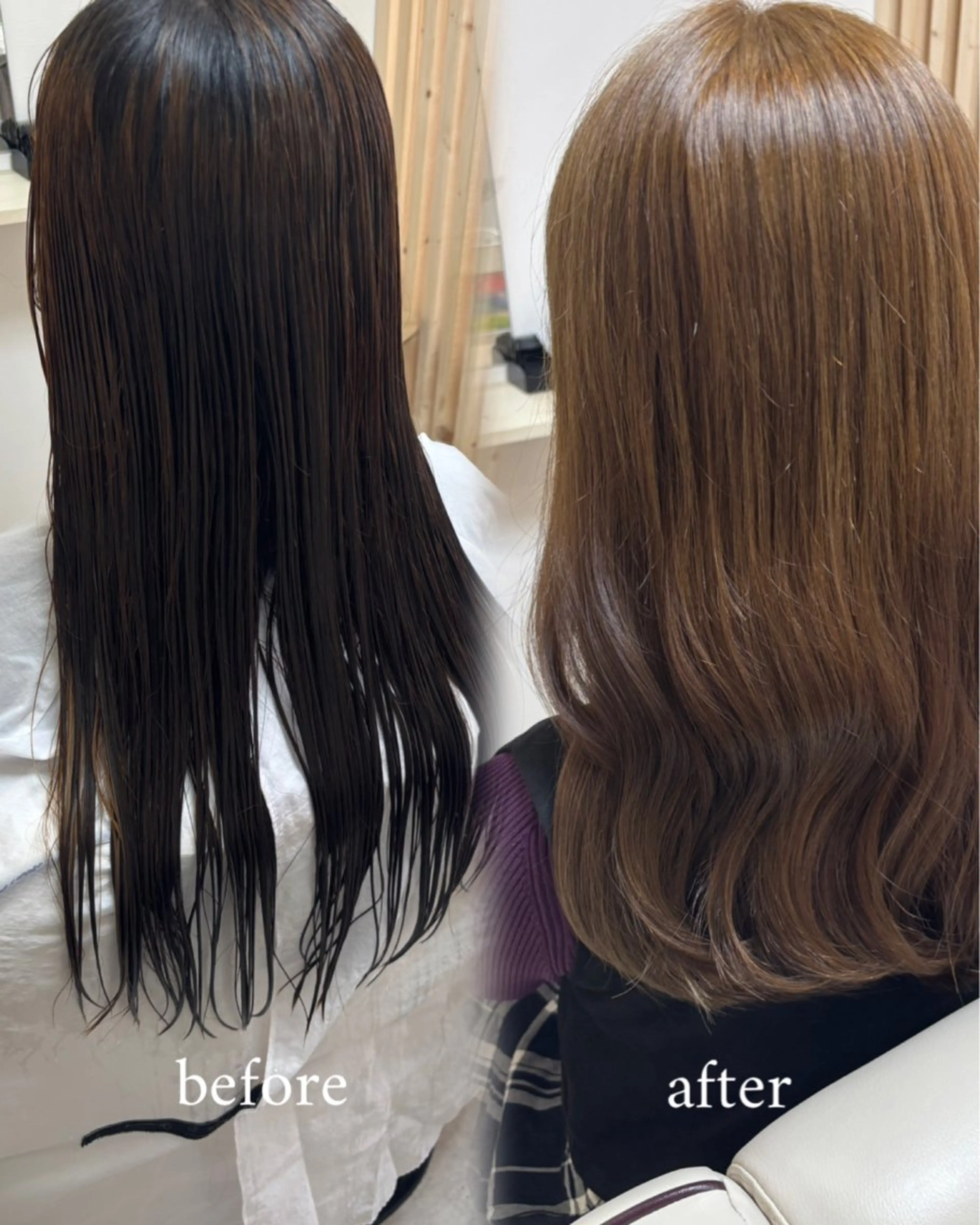 ロング カラー カット ヘアカラー トリートメント akane/大和田 駅/ Garanceのヘアスタイル