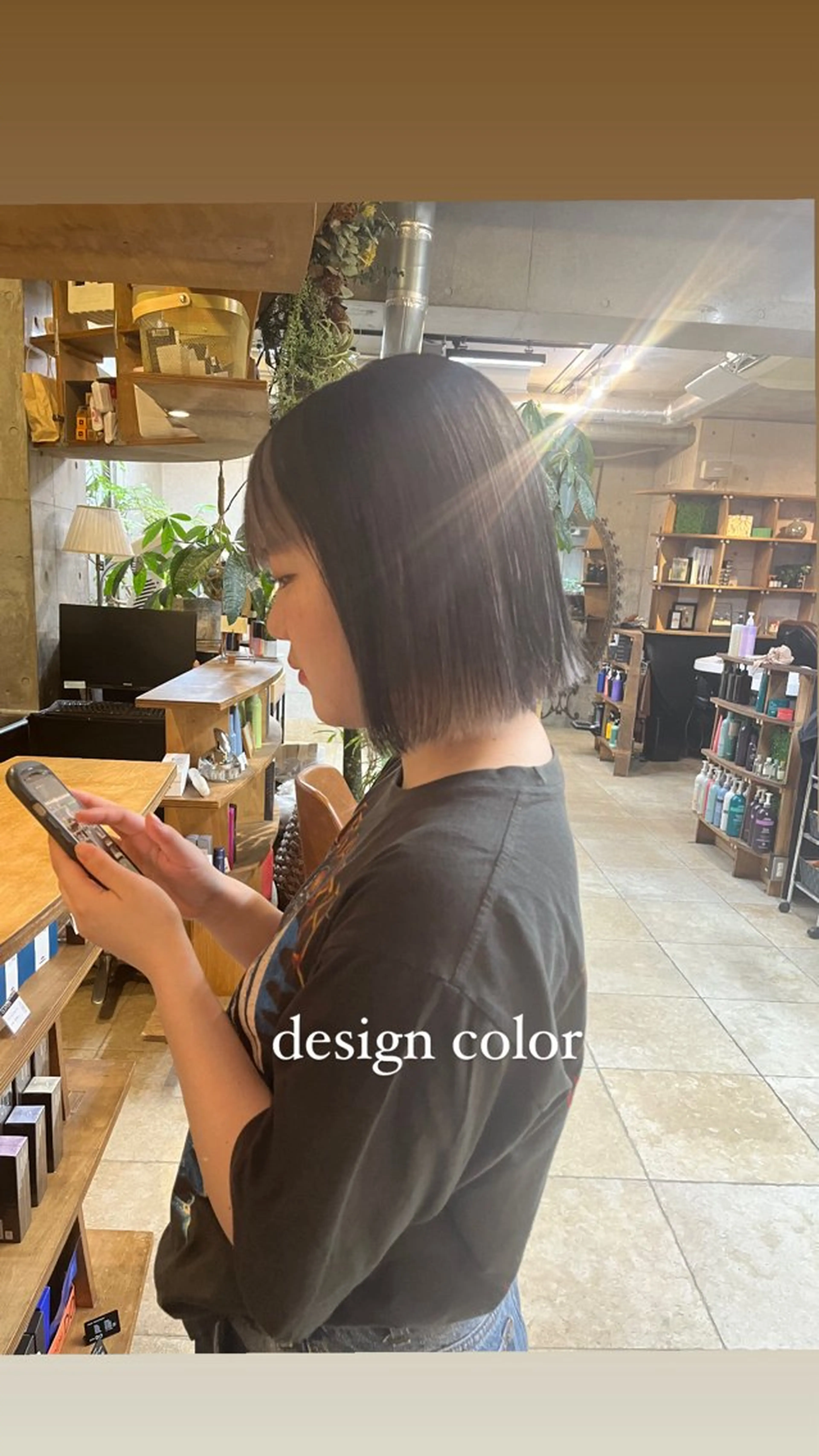 ミディアム カラー 🌱ぱっつとボブカ ット🌱/Ryotaのヘアスタイル