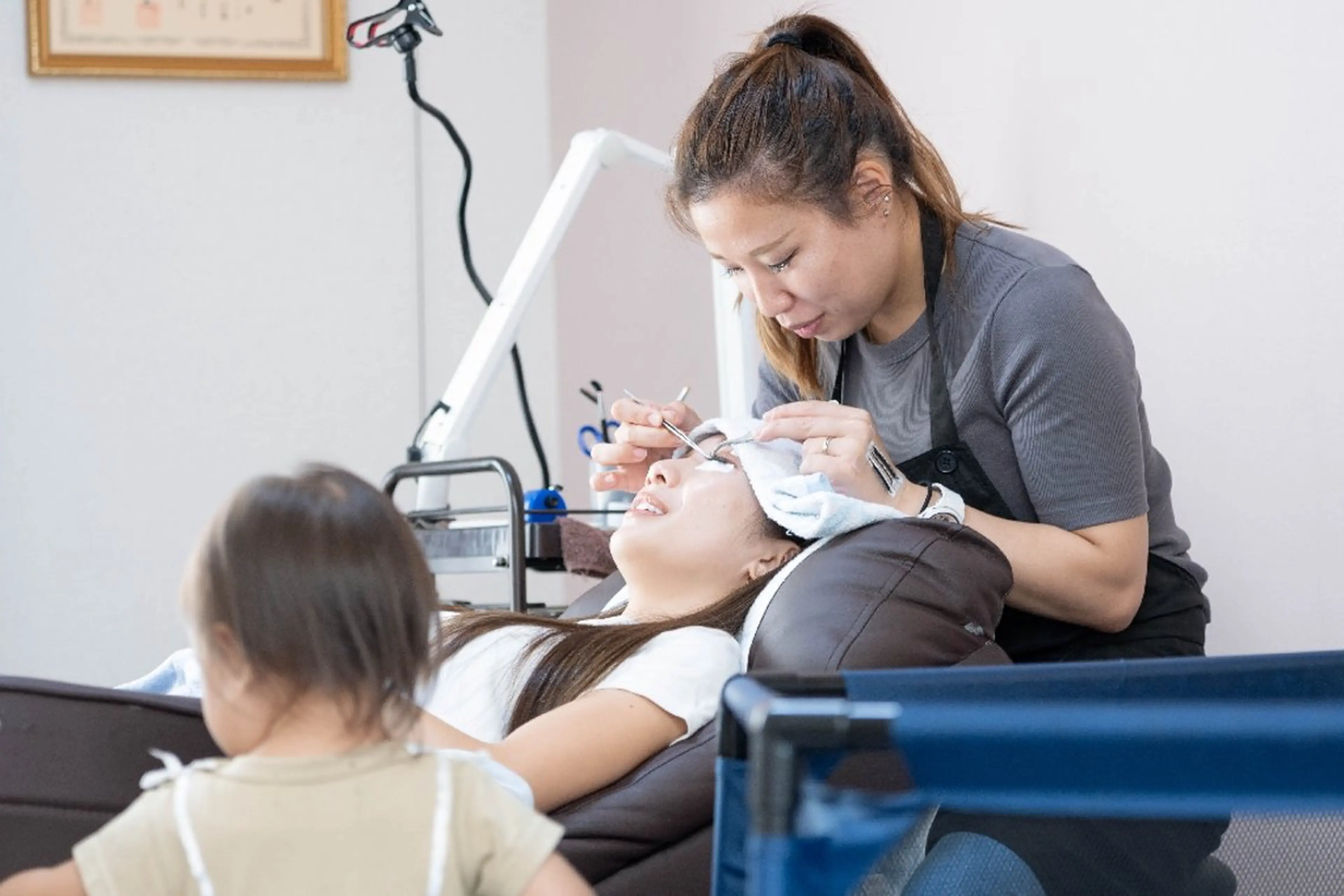 キッズ マツエク EYELASH lino　合志市のマツエク・マツパデザイン