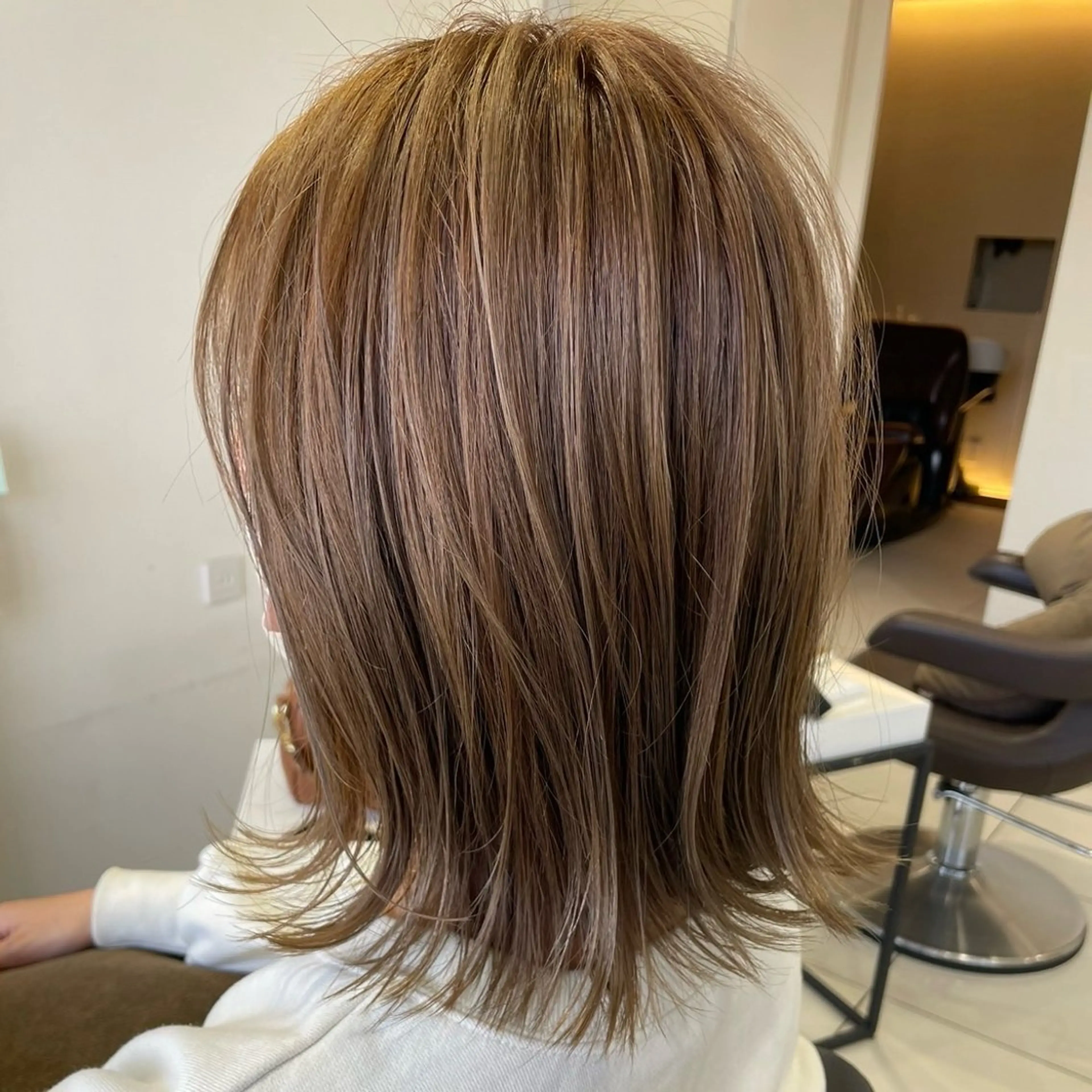 ショート 暖色/レイヤーカット /艶髪/髪質改善/のマツエク・マツパデザイン