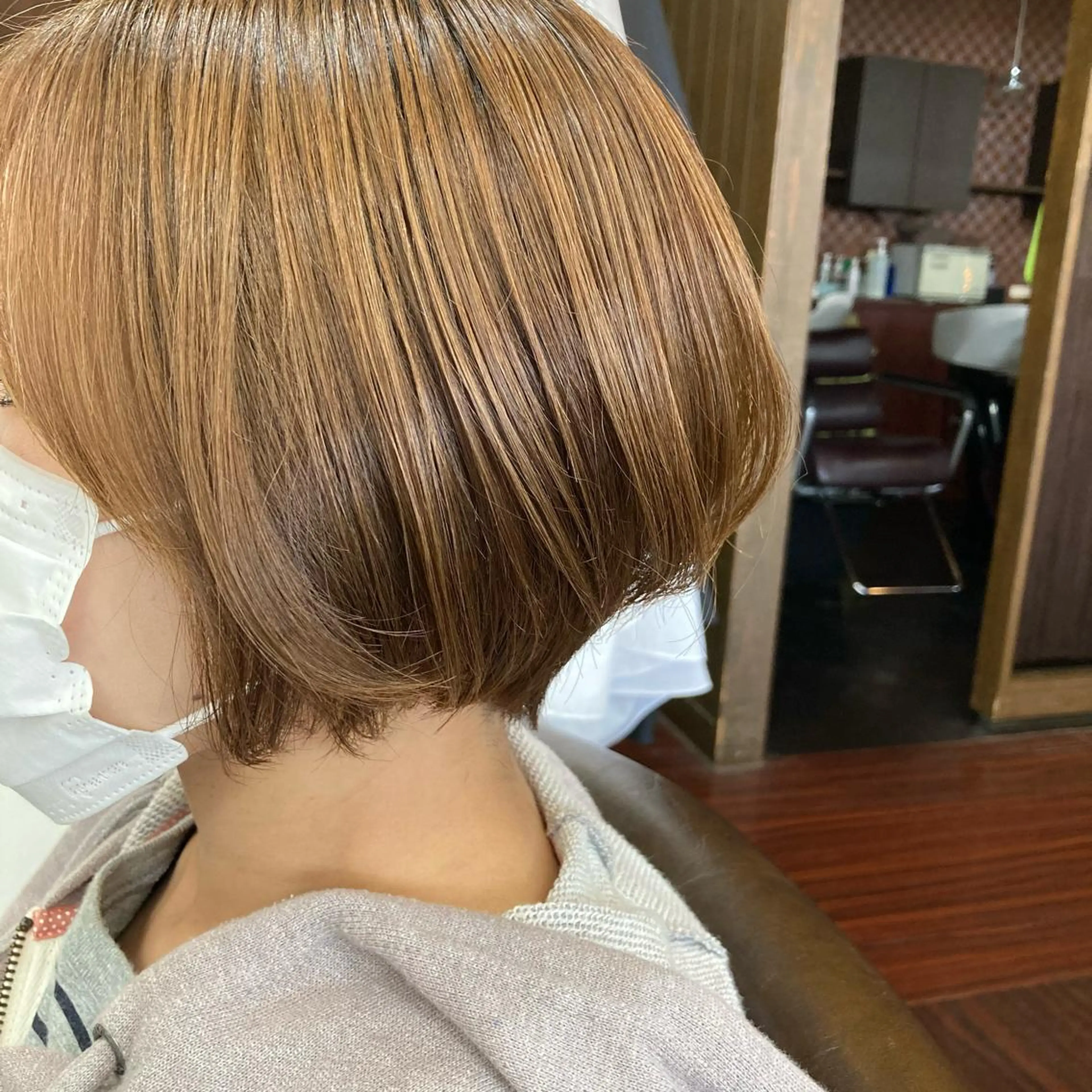 ショート Well‘s黒木🌿 レイヤー💎寒色のヘアスタイル