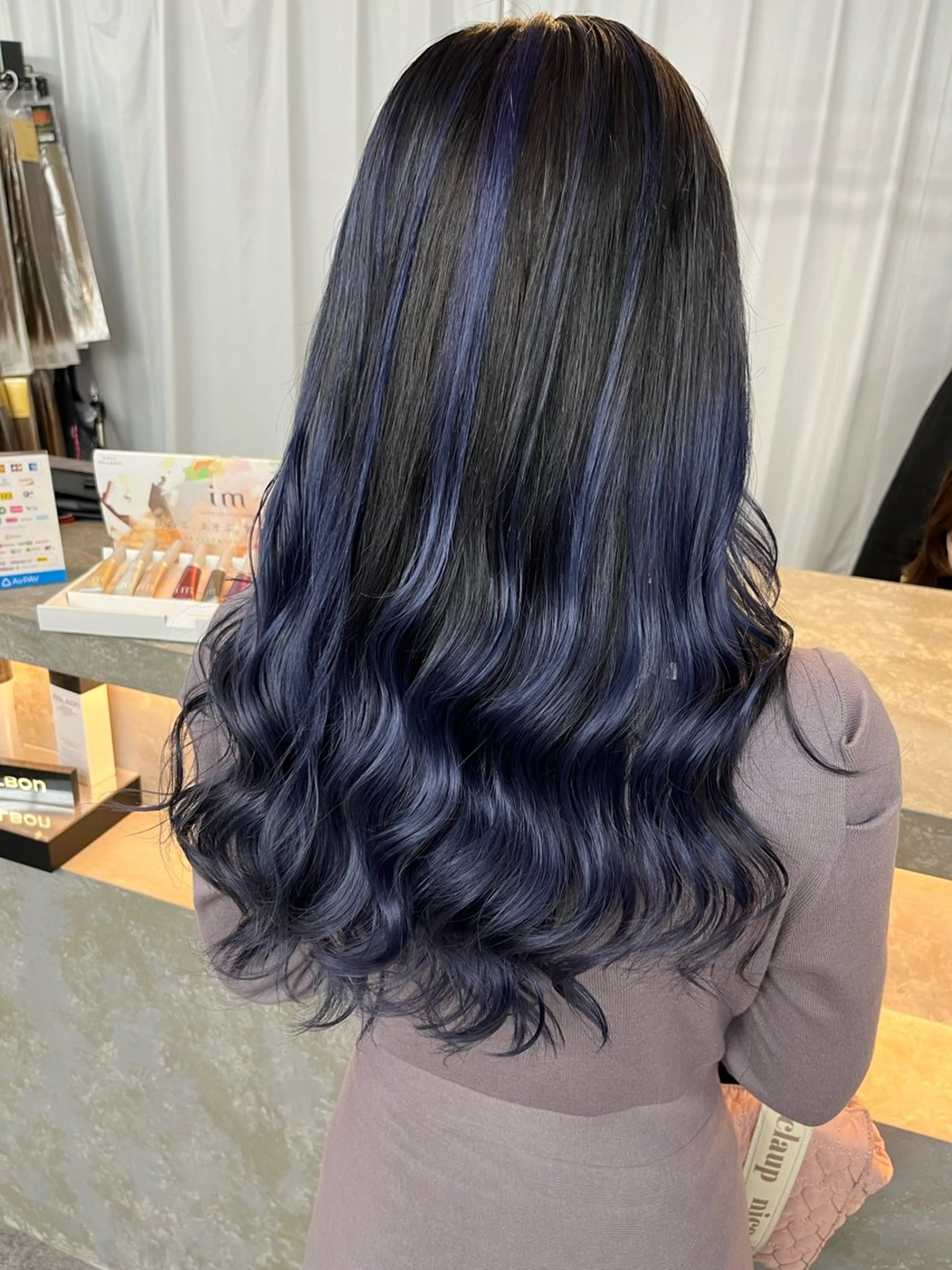 ロング ヘアカラー トリートメント 髪質改善・ハイトーン 🌈SENAのヘアスタイル