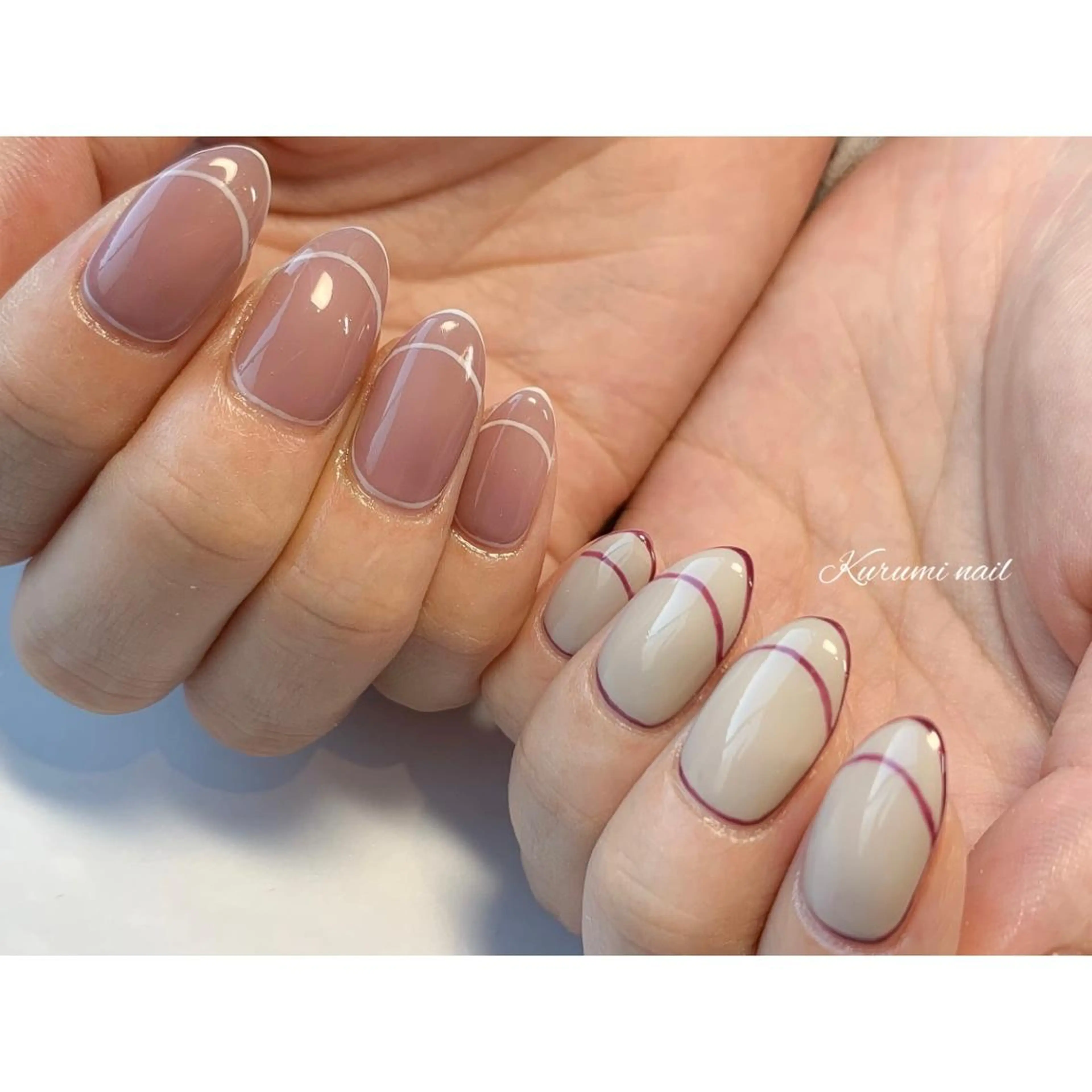 ネイル ハンドネイル Maison noyerのネイルデザイン