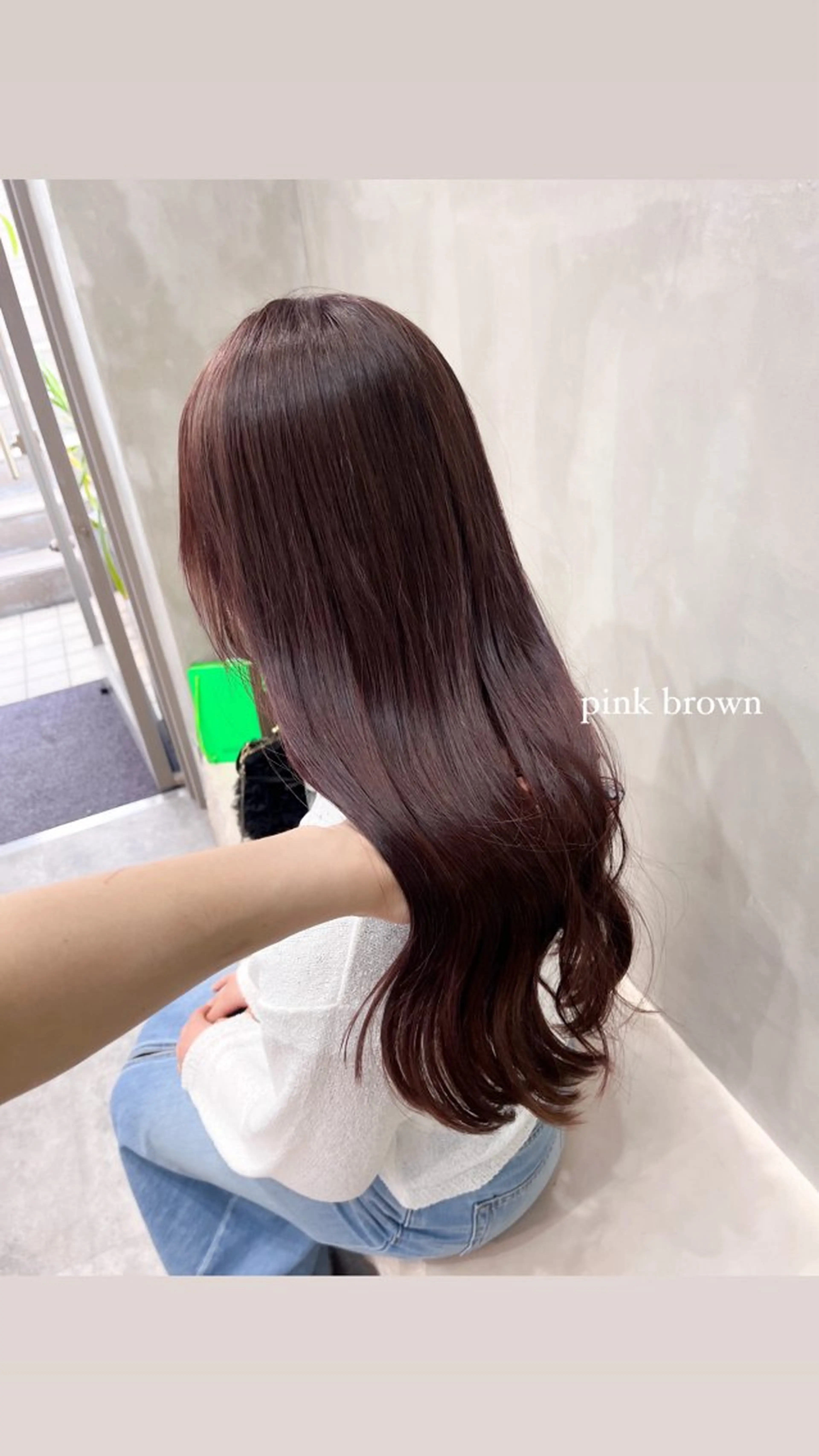 ロング カラー ナツミ/透明感カラー /酸性縮毛矯正のヘアスタイル