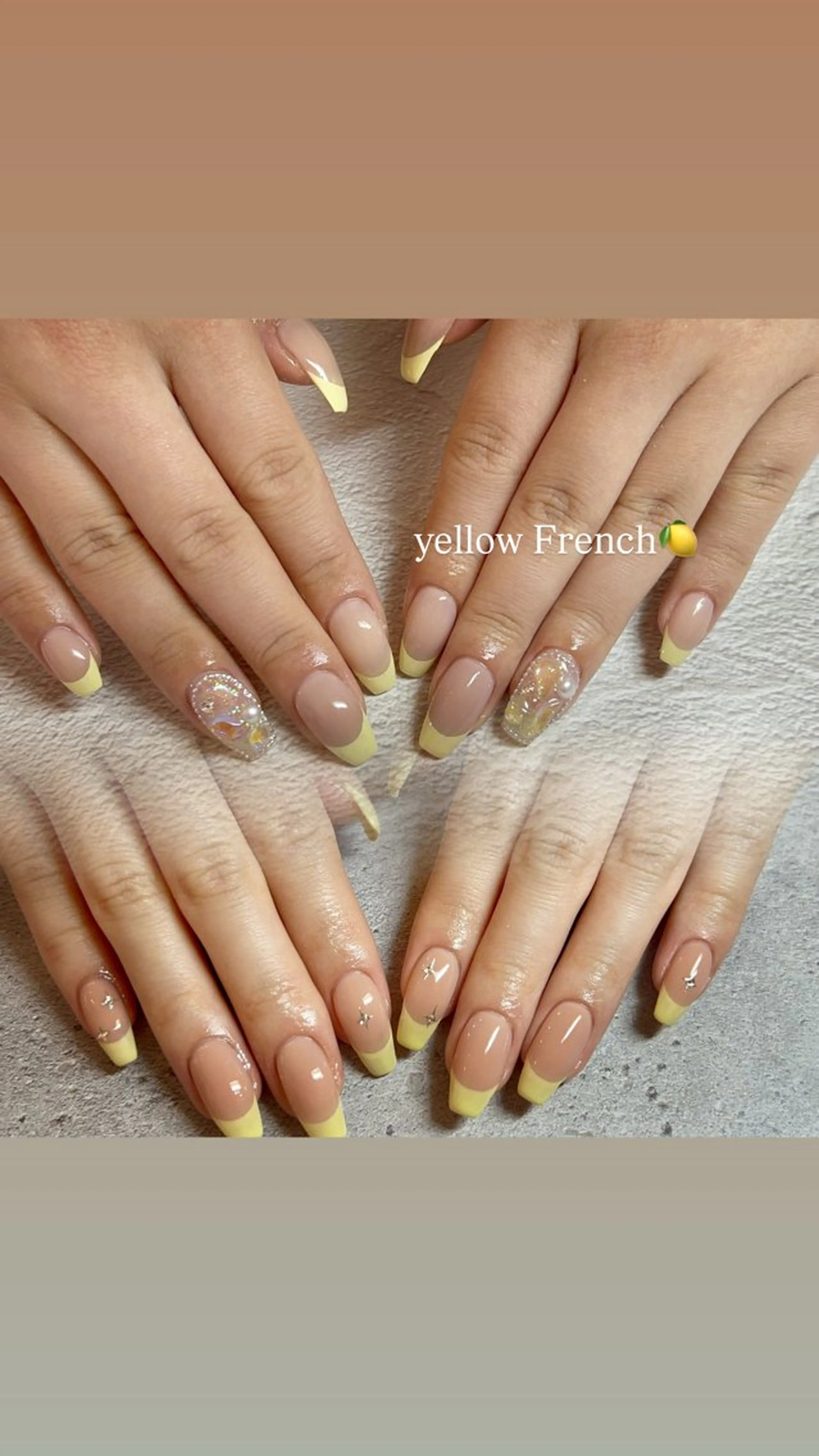 ネイル フレンチネイル パステルネイル ハンドネイル Fairy Tail さくらこ🤍のネイルデザイン