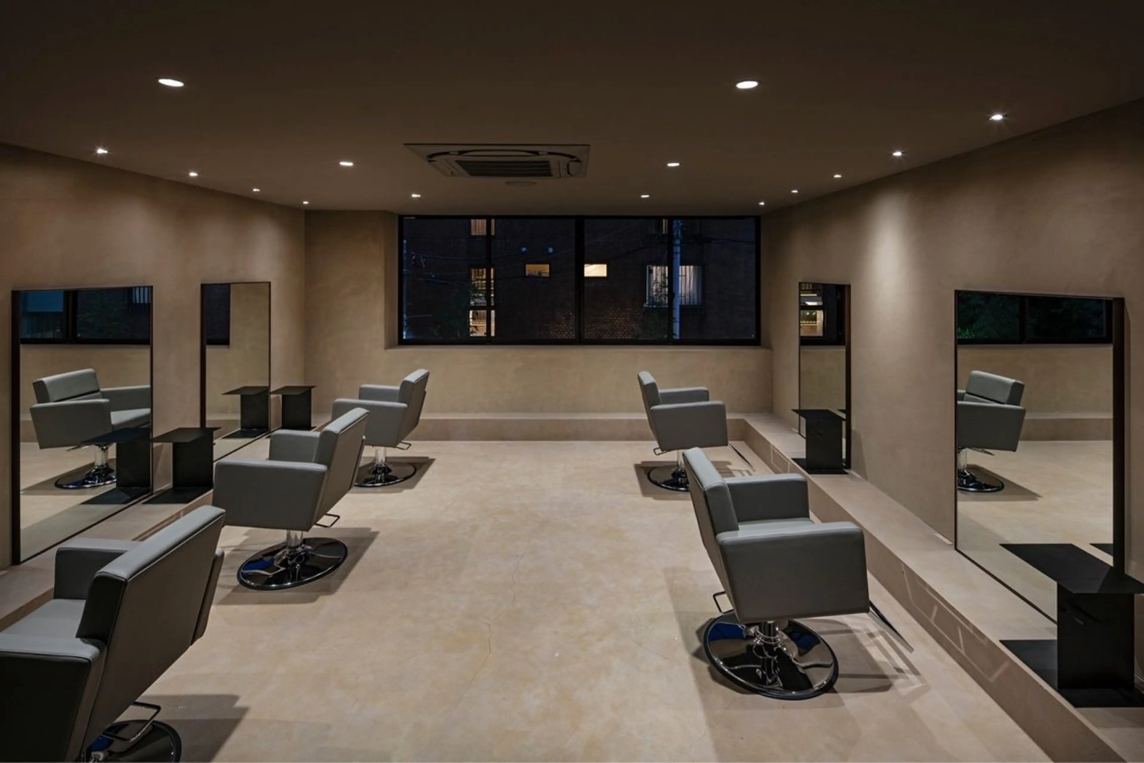 men'sセンター パート徳田浩二のヘアスタイル