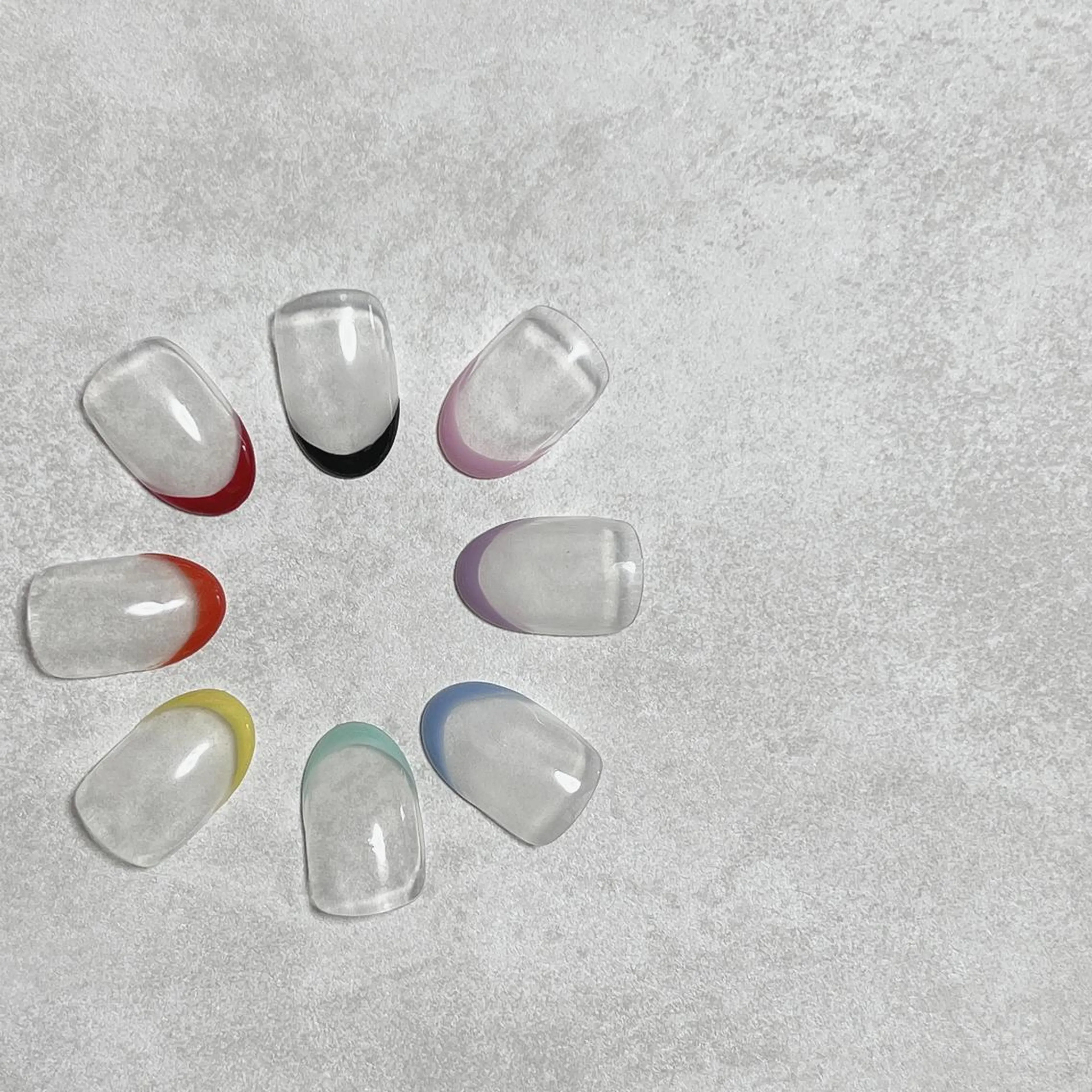 ネイル フレンチネイル Sant Esperanzaのネイルデザイン