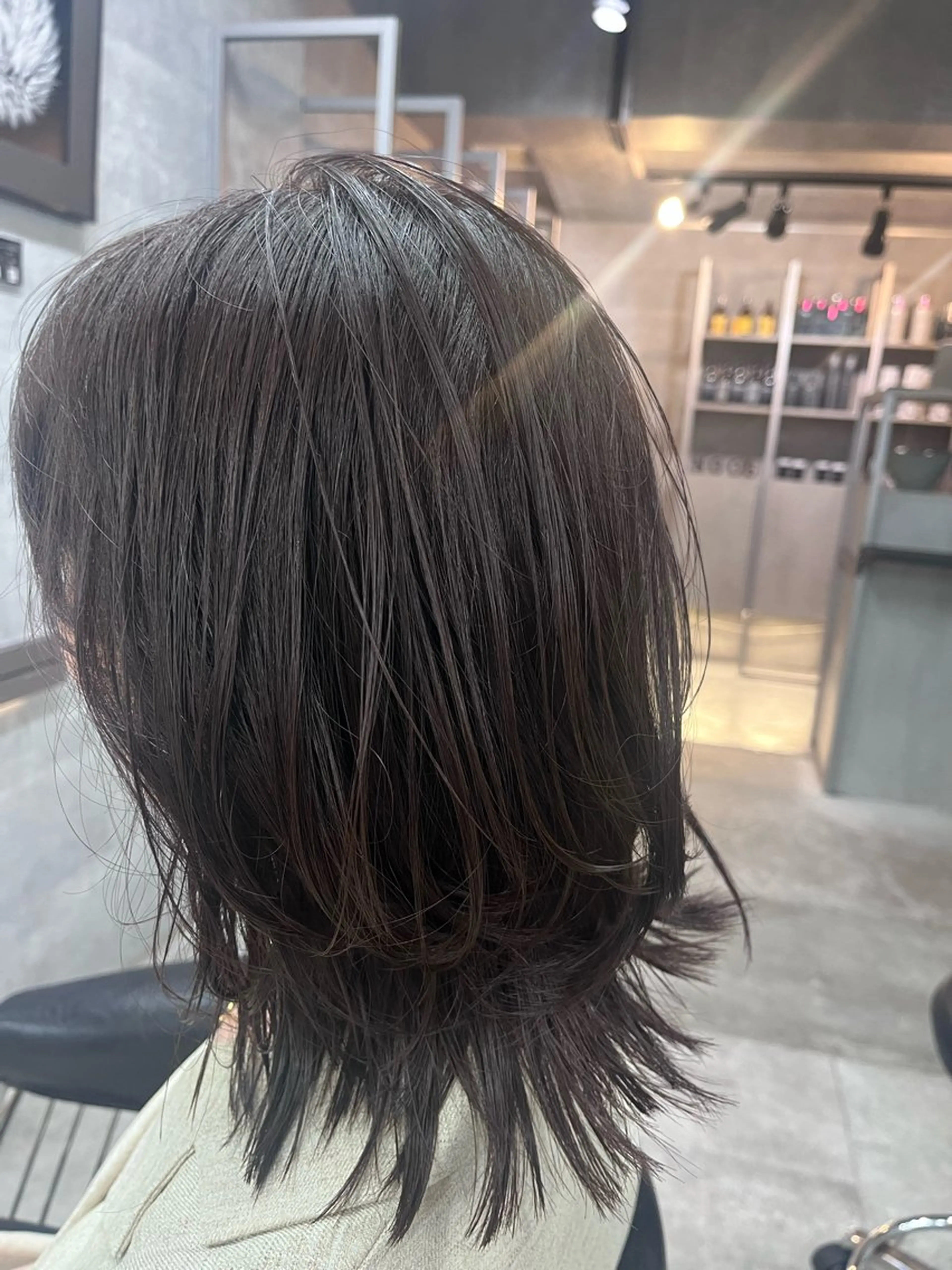 ミディアム noos表参道 ナツミのヘアスタイル