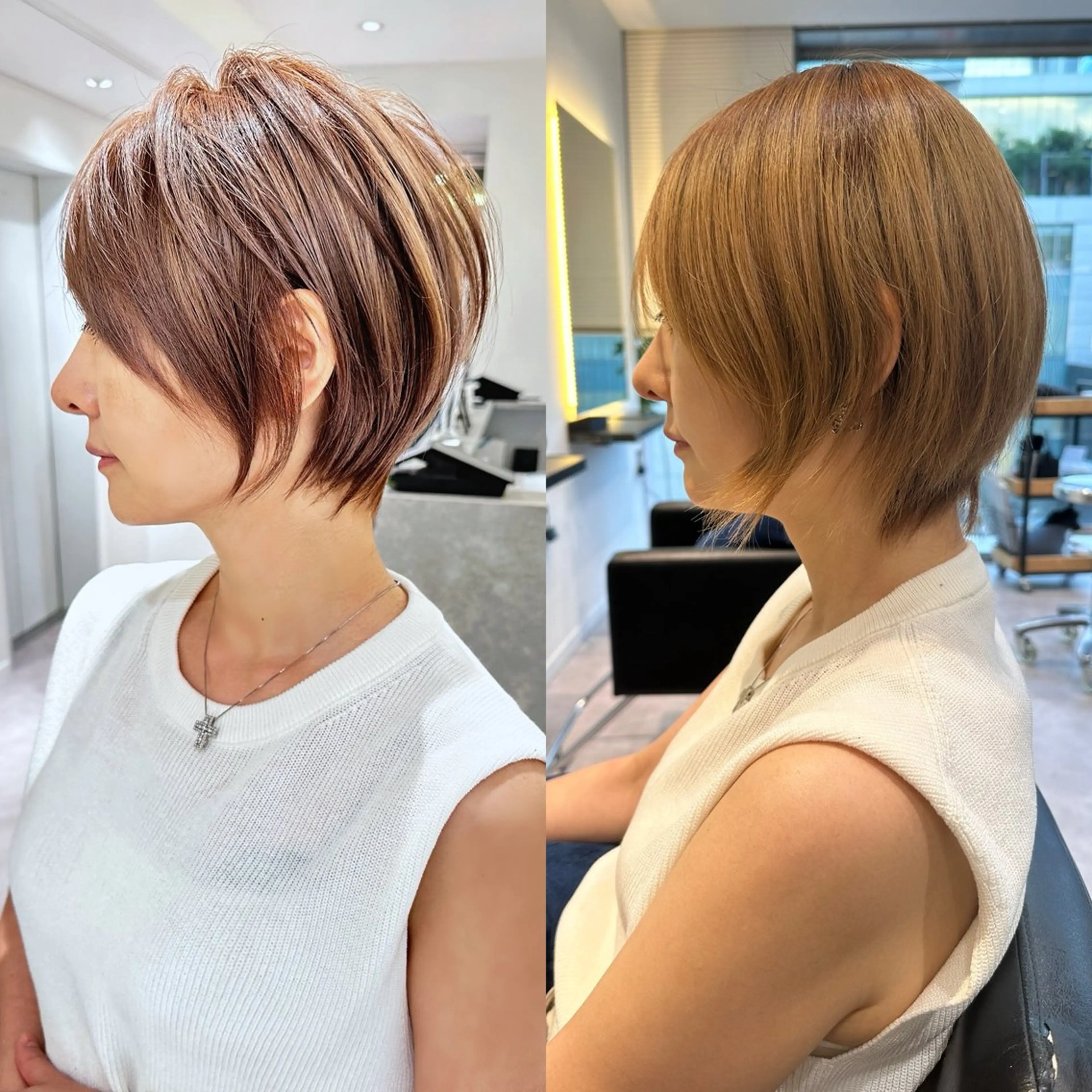 ショート ショートヘア ✨大人ショート特化 /カットモデル/銀座のヘアスタイル