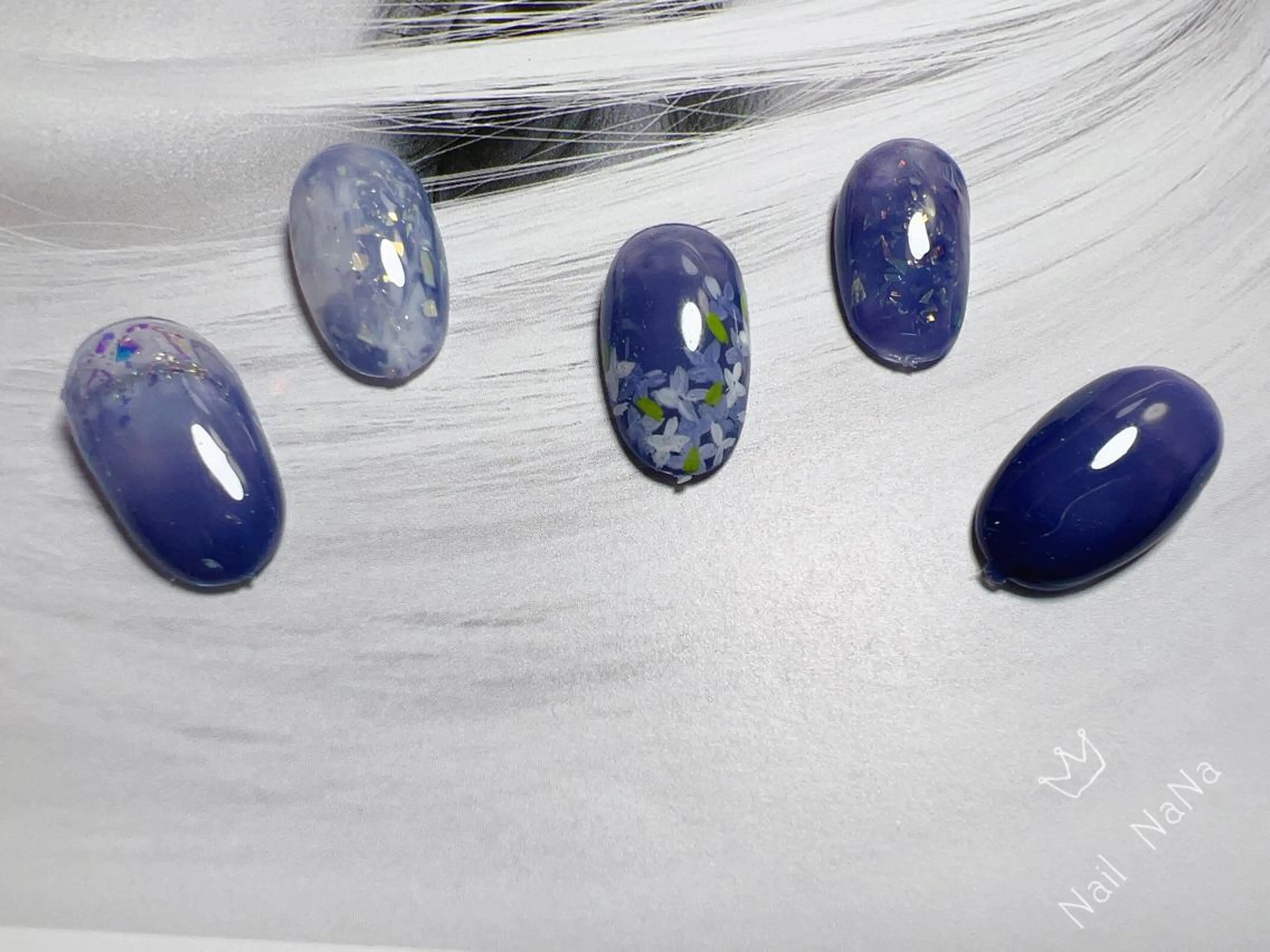 ショート カラー ネイル ハンドネイル Nail NaNaのネイルデザイン