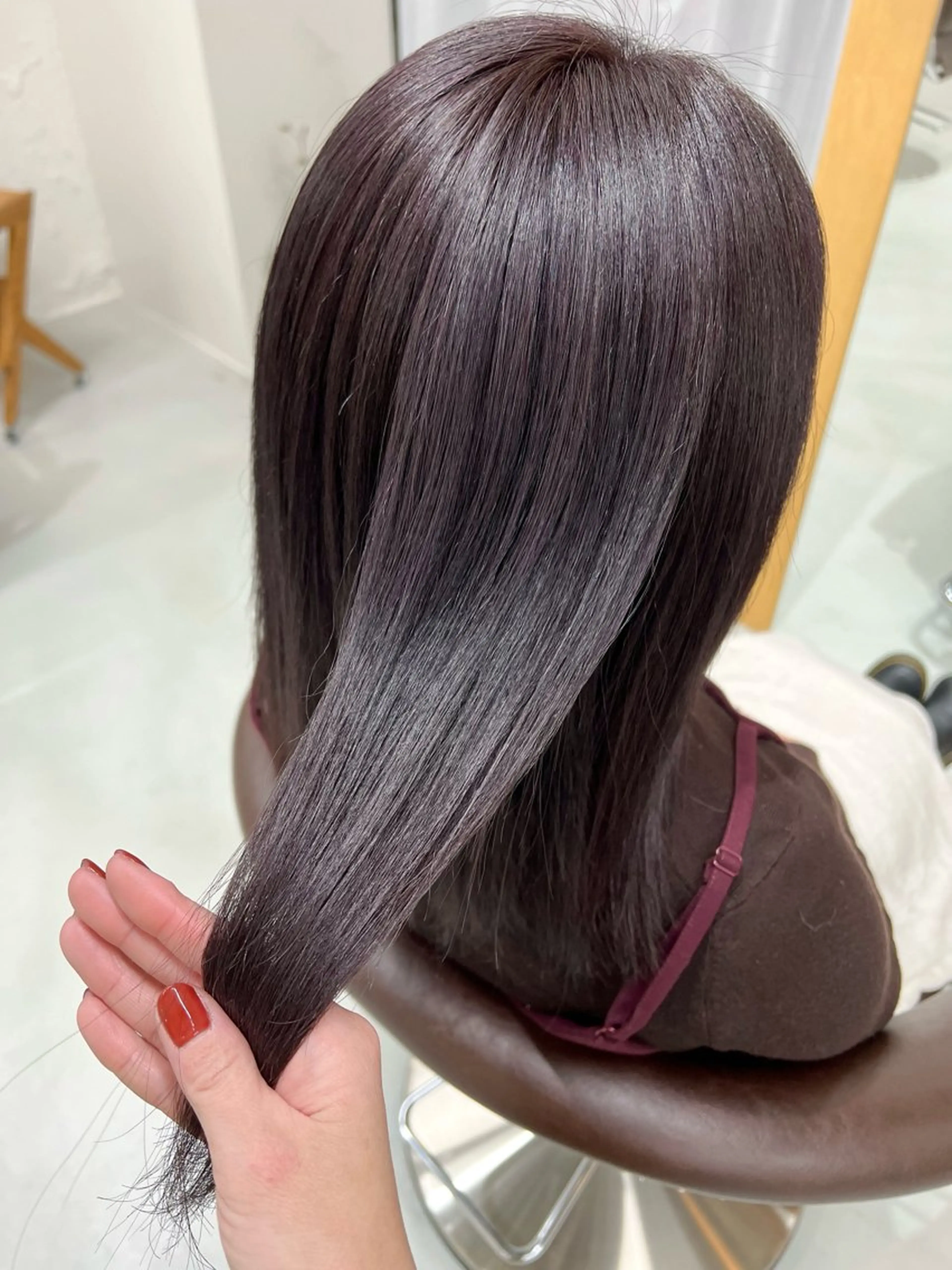 カラー ヘアカラー 三好 万葉のヘアスタイル