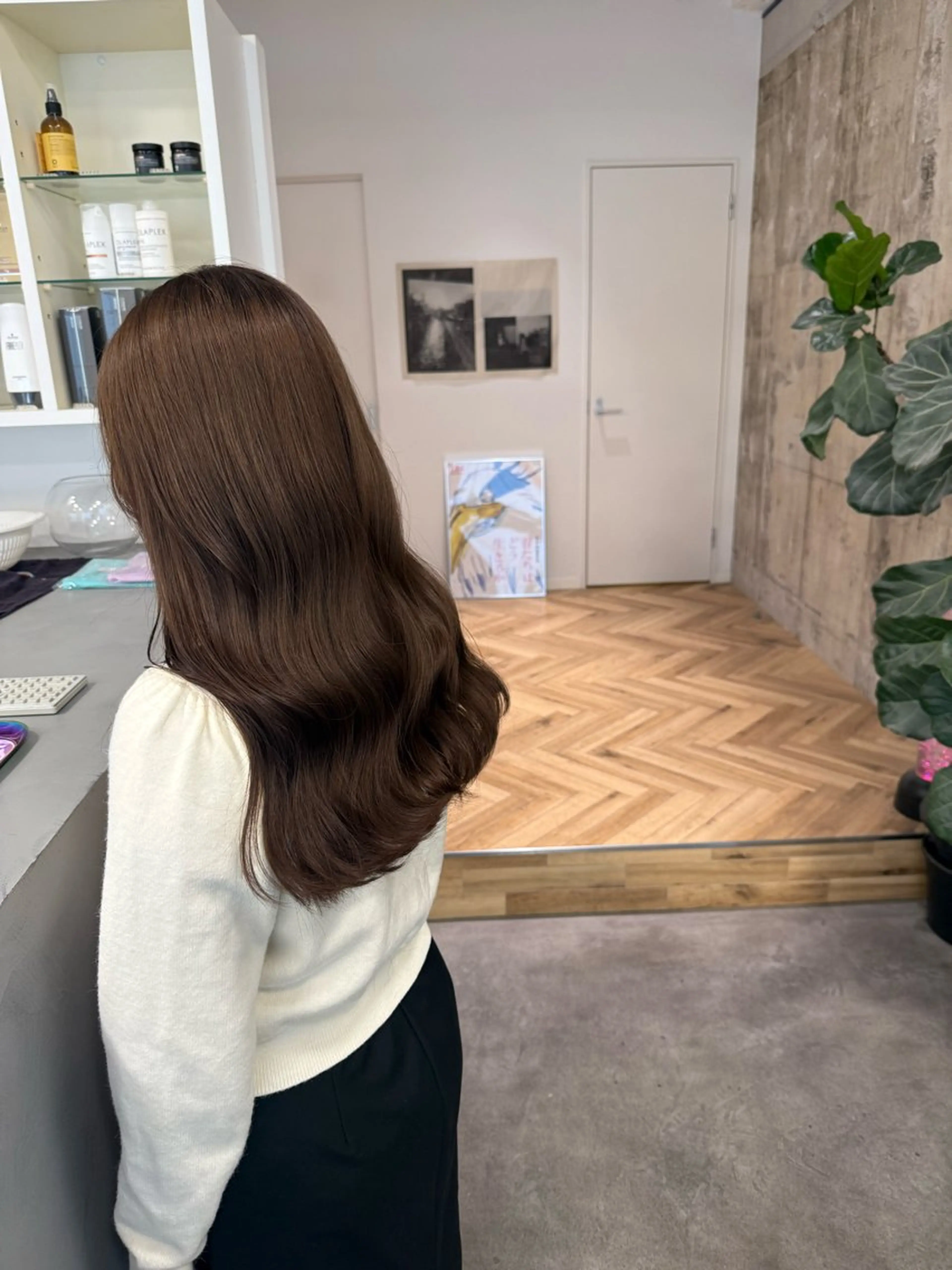 ロング ayumi ／透明感カラーのヘアスタイル