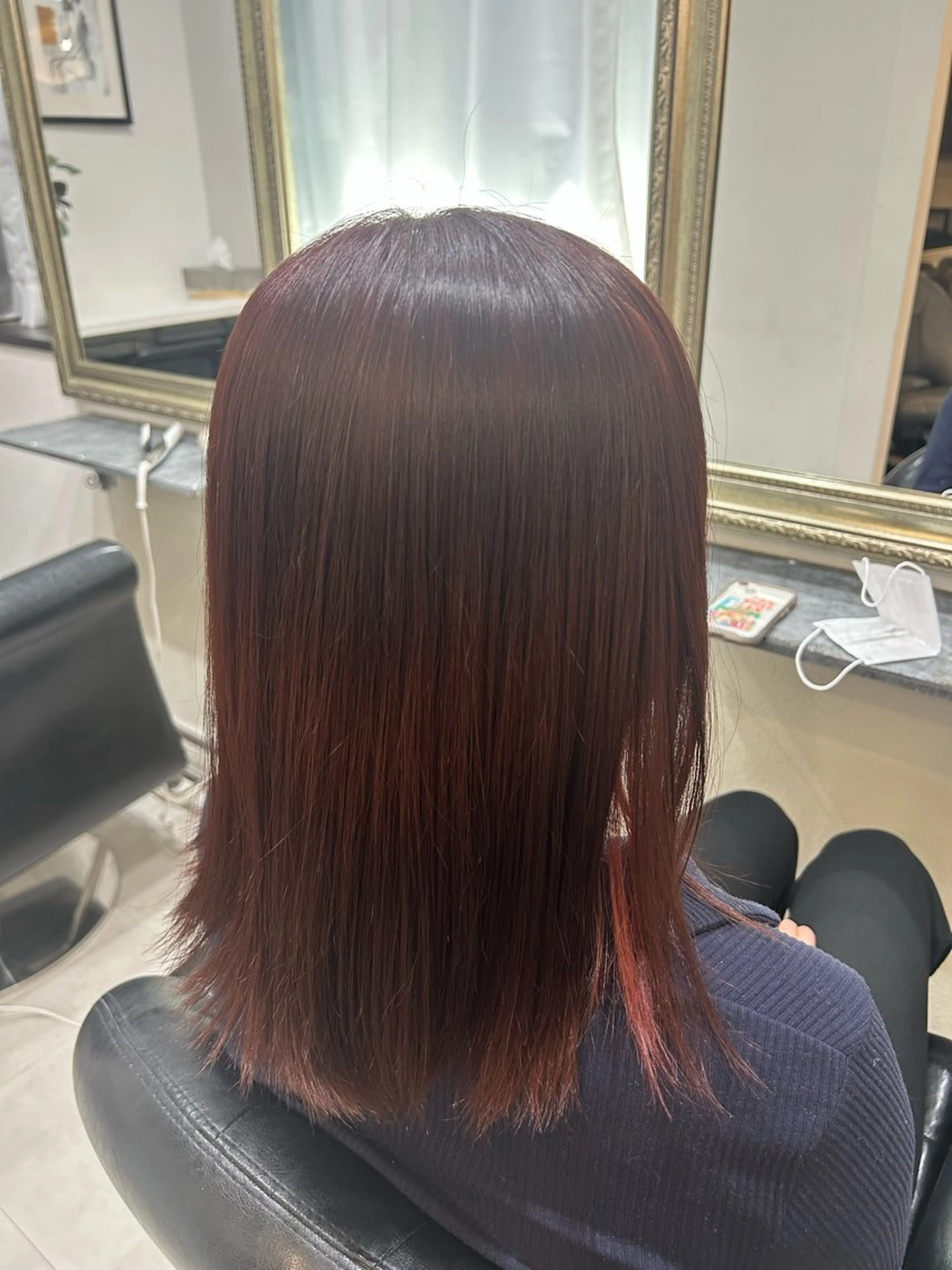 カラー ヘアカラー トリートメント 💎ケアブリーチ💎 艶カラー/ふうとのヘアスタイル