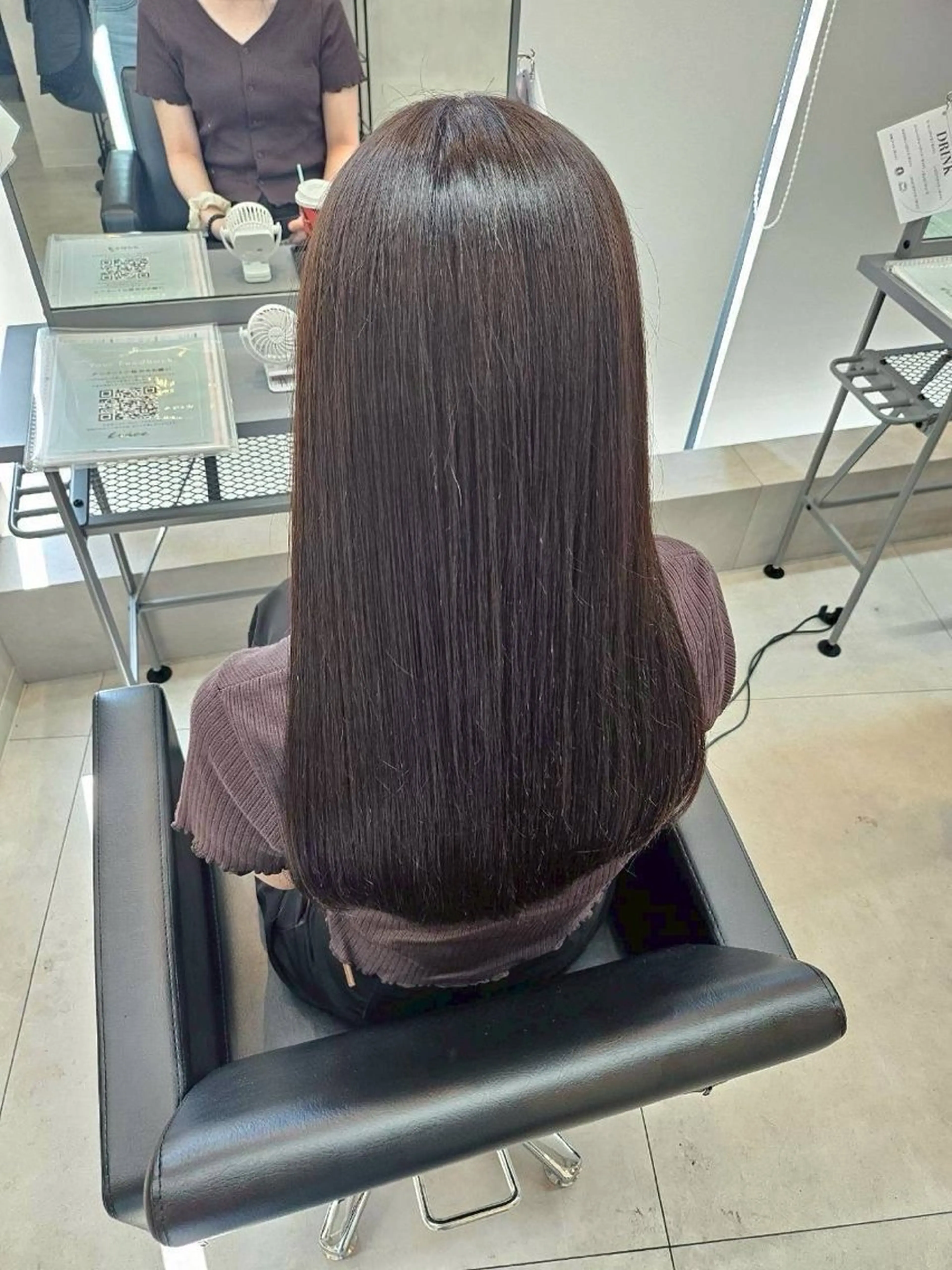 ロング トリートメント 茶谷 沙穂のヘアスタイル